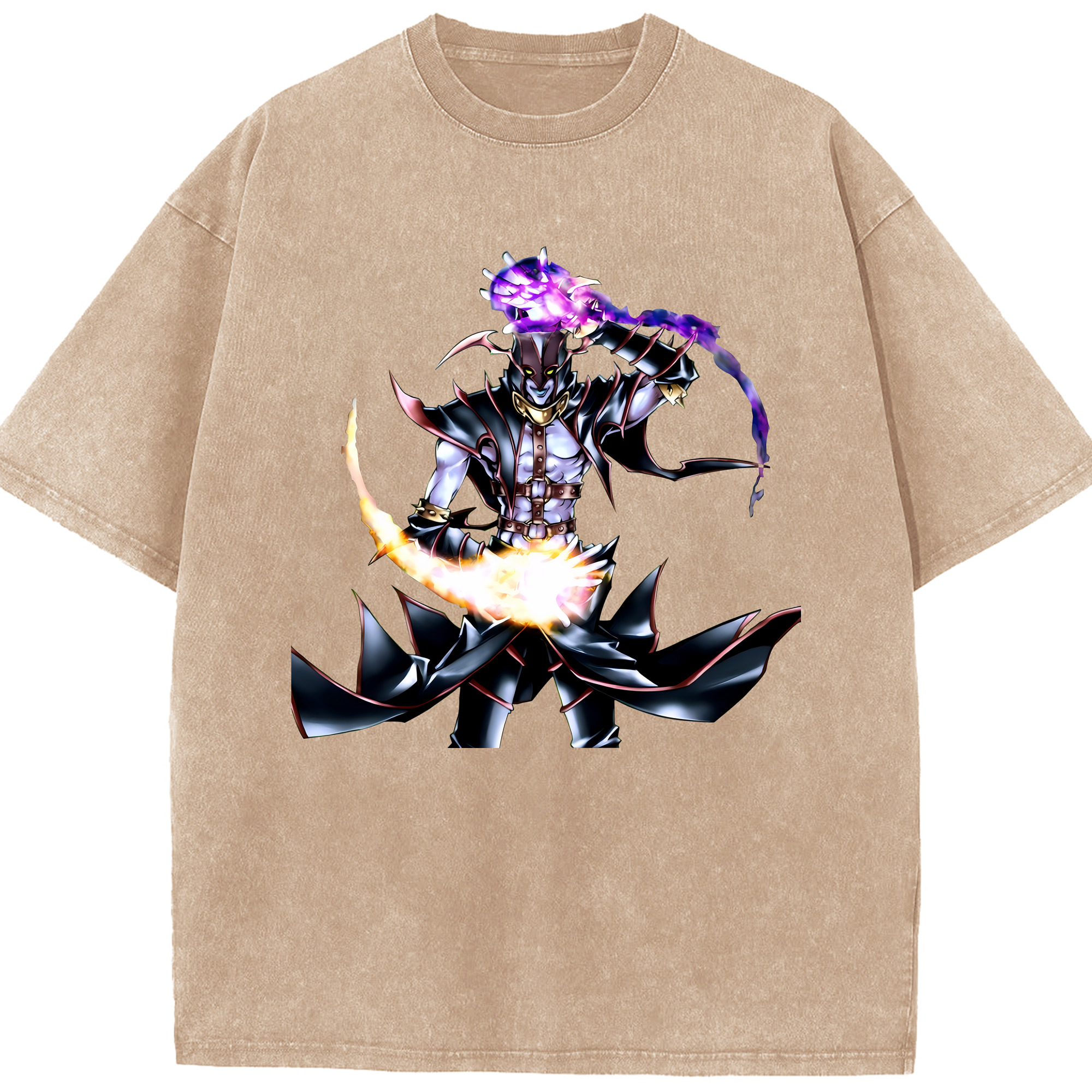 （画像用） 遊☆戯☆王 Yu-Gi-Oh! 綿100% ヴィンテージ風 半袖Tシャツ（フロントプリント）
