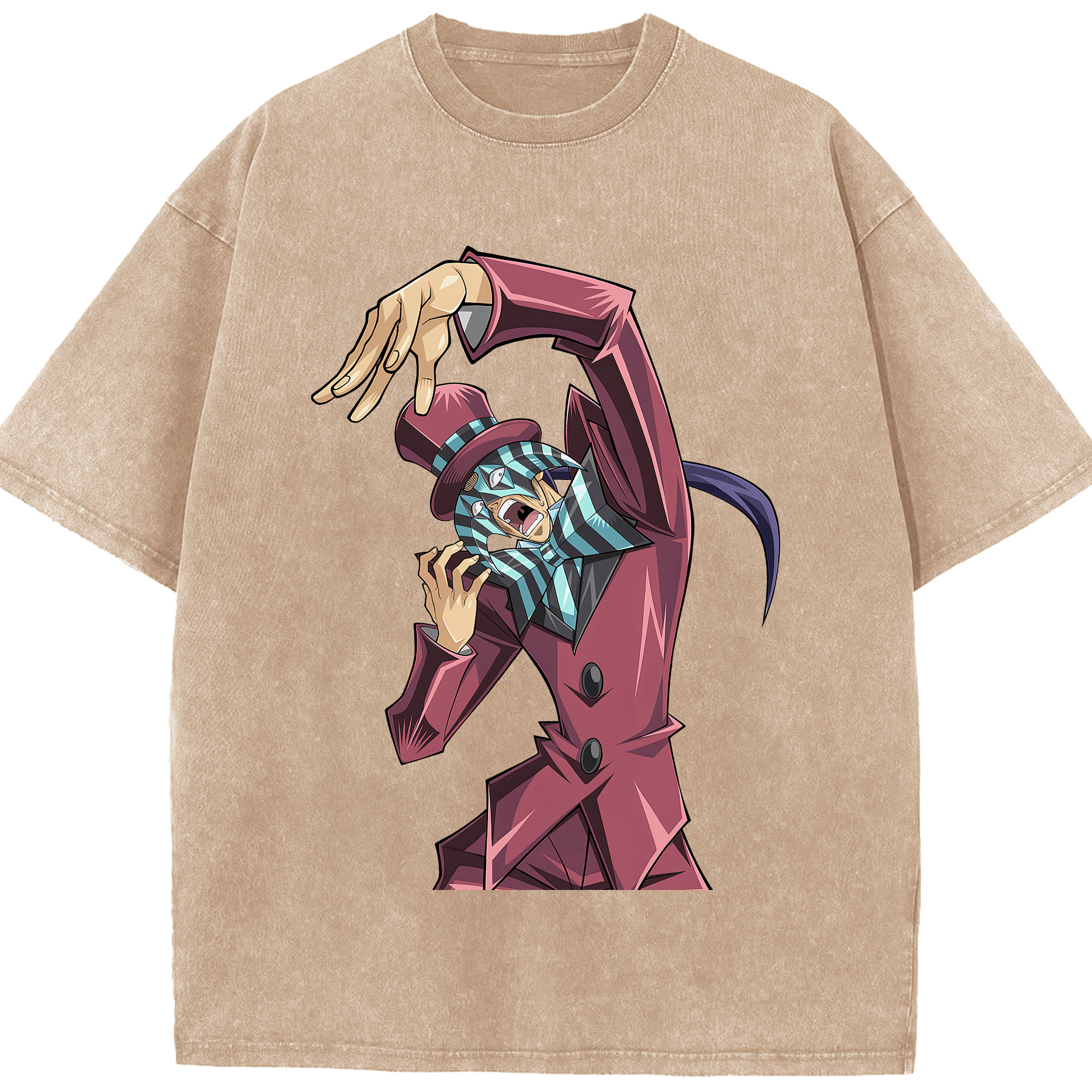 （画像用） 遊☆戯☆王 Yu-Gi-Oh! 綿100% ヴィンテージ風 半袖Tシャツ（フロントプリント）