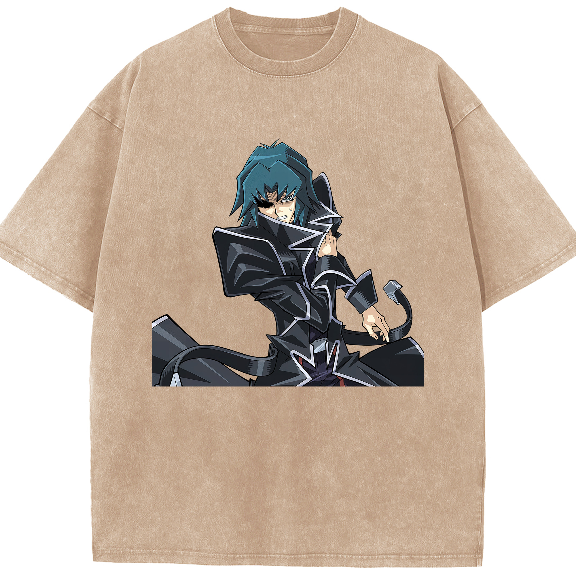 （画像用） 遊☆戯☆王 Yu-Gi-Oh! 綿100% ヴィンテージ風 半袖Tシャツ（フロントプリント）
