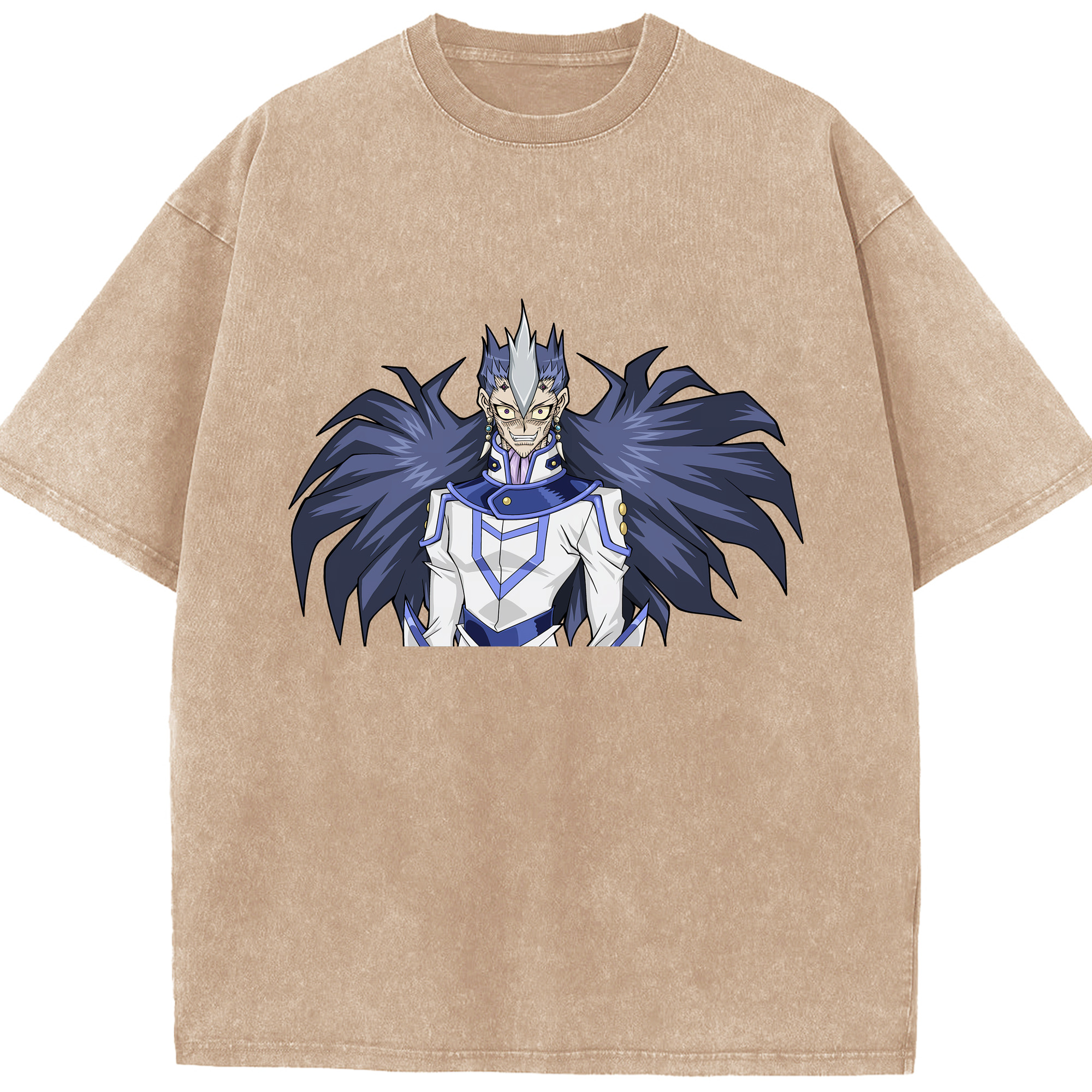 （画像用） 遊☆戯☆王 Yu-Gi-Oh! 綿100% ヴィンテージ風 半袖Tシャツ（フロントプリント）