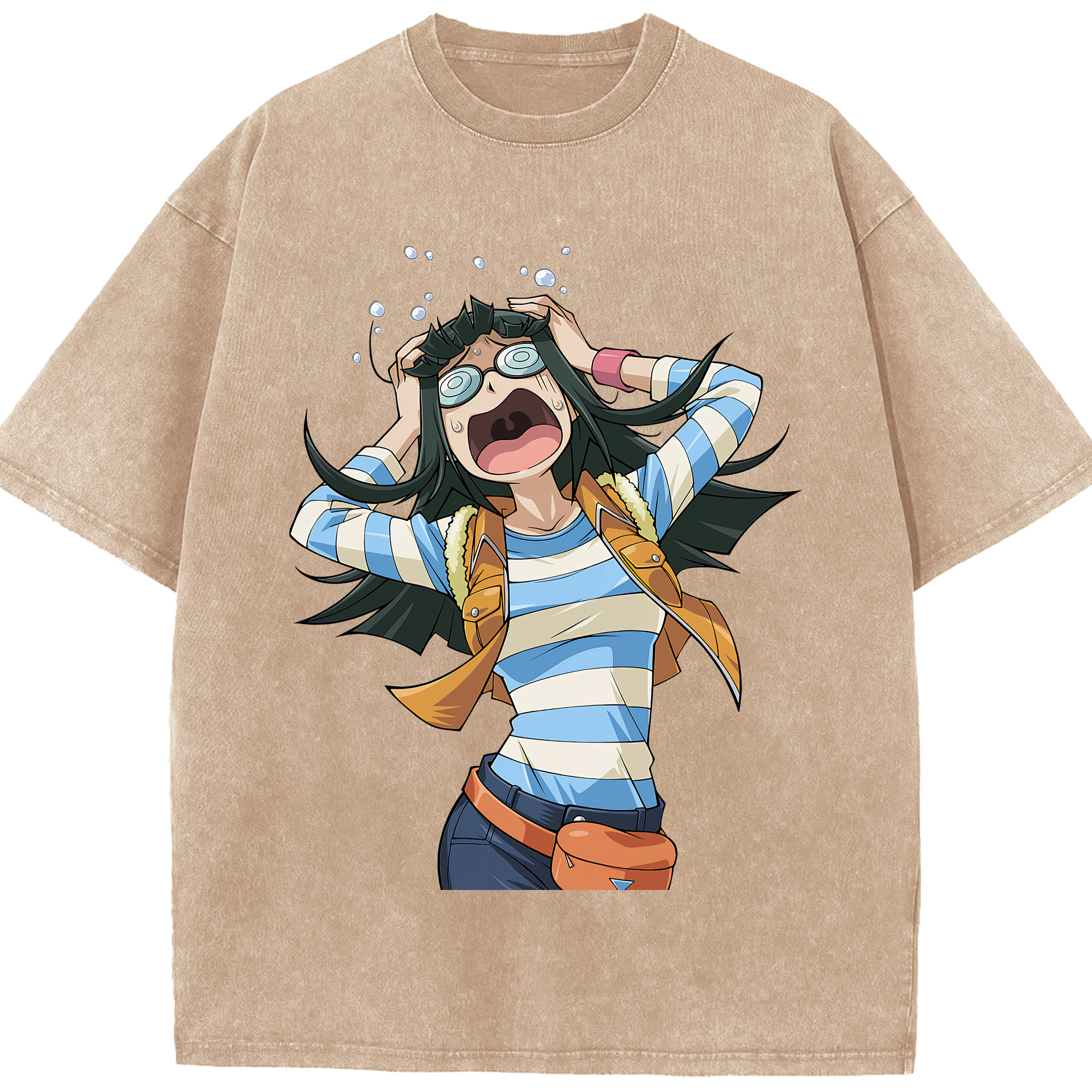 （画像用） 遊☆戯☆王 Yu-Gi-Oh! 綿100% ヴィンテージ風 半袖Tシャツ（フロントプリント）