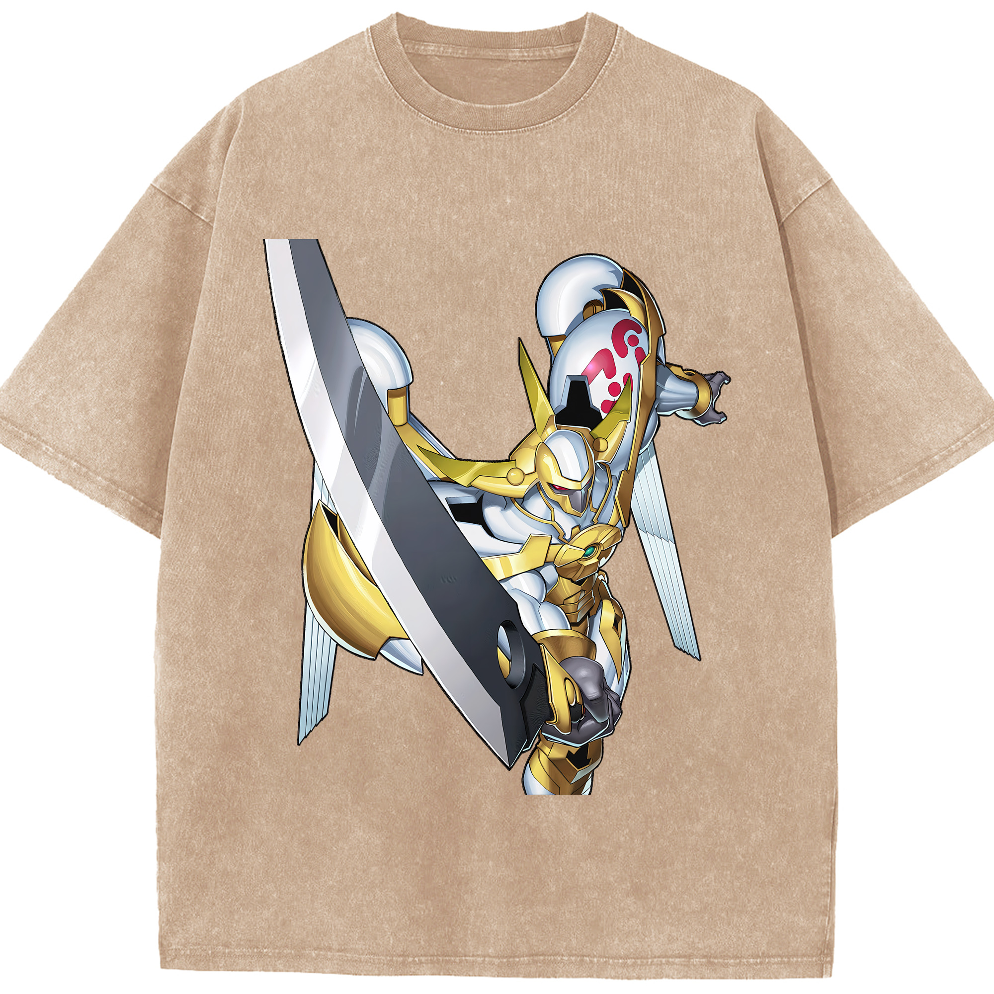 （画像用） 遊☆戯☆王 Yu-Gi-Oh! 綿100% ヴィンテージ風 半袖Tシャツ（フロントプリント）