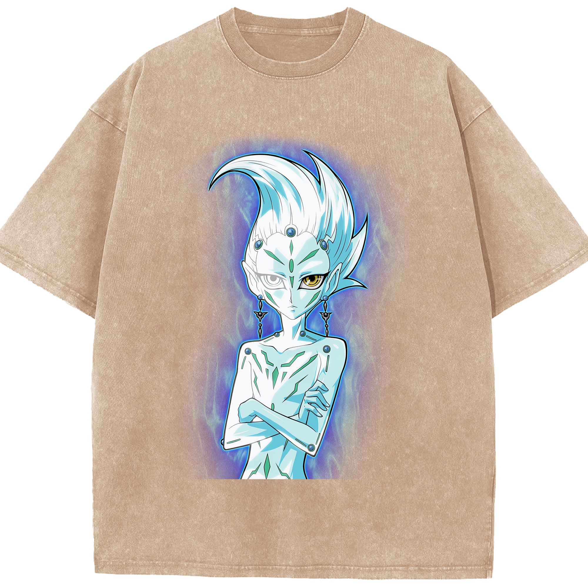 （画像用） 遊☆戯☆王 Yu-Gi-Oh! 綿100% ヴィンテージ風 半袖Tシャツ（フロントプリント）