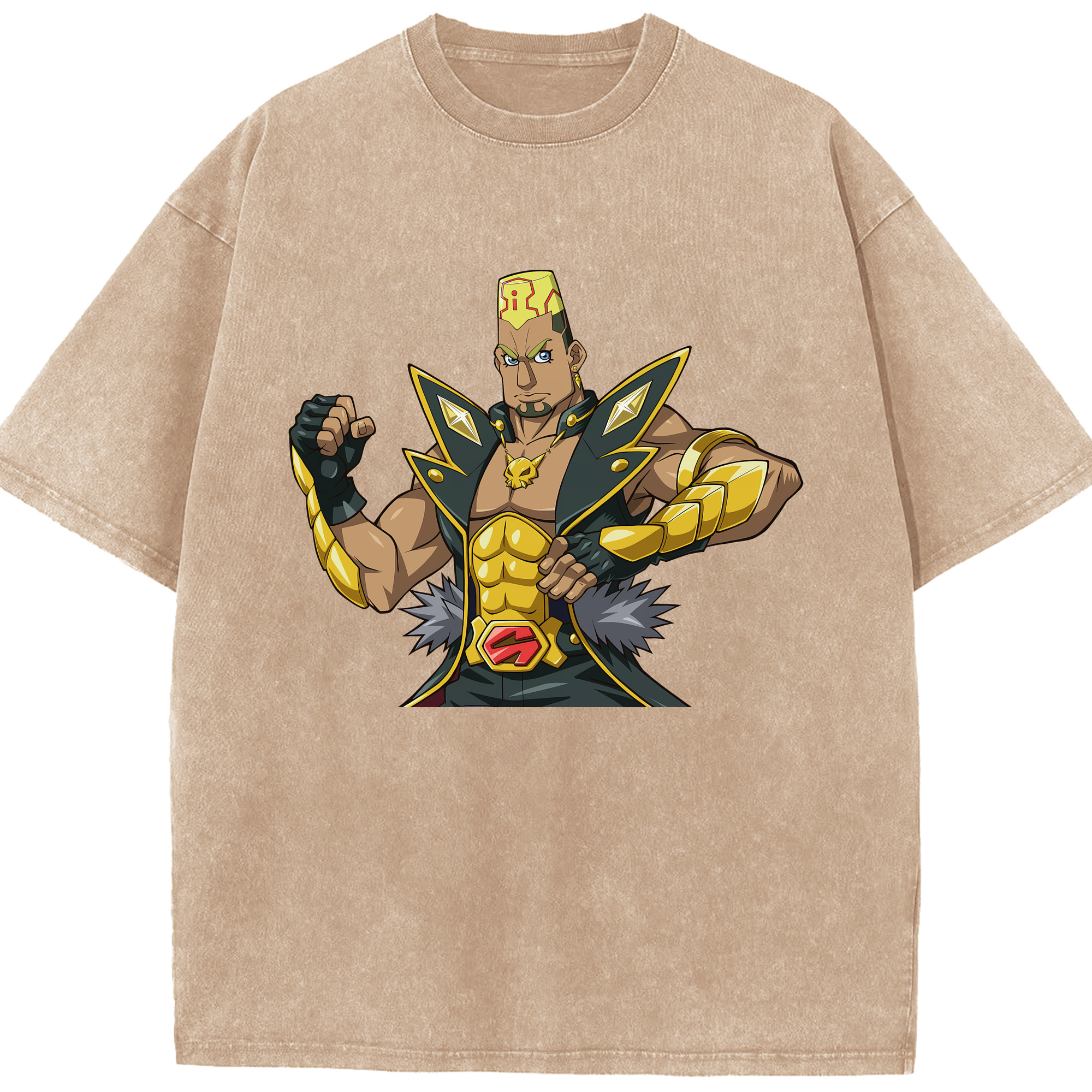 （画像用） 遊☆戯☆王 Yu-Gi-Oh! 綿100% ヴィンテージ風 半袖Tシャツ（フロントプリント）
