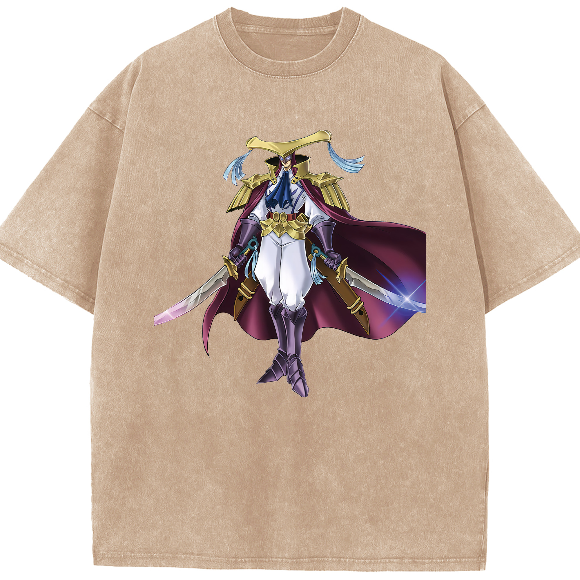 （画像用） 遊☆戯☆王 Yu-Gi-Oh! 綿100% ヴィンテージ風 半袖Tシャツ（フロントプリント）