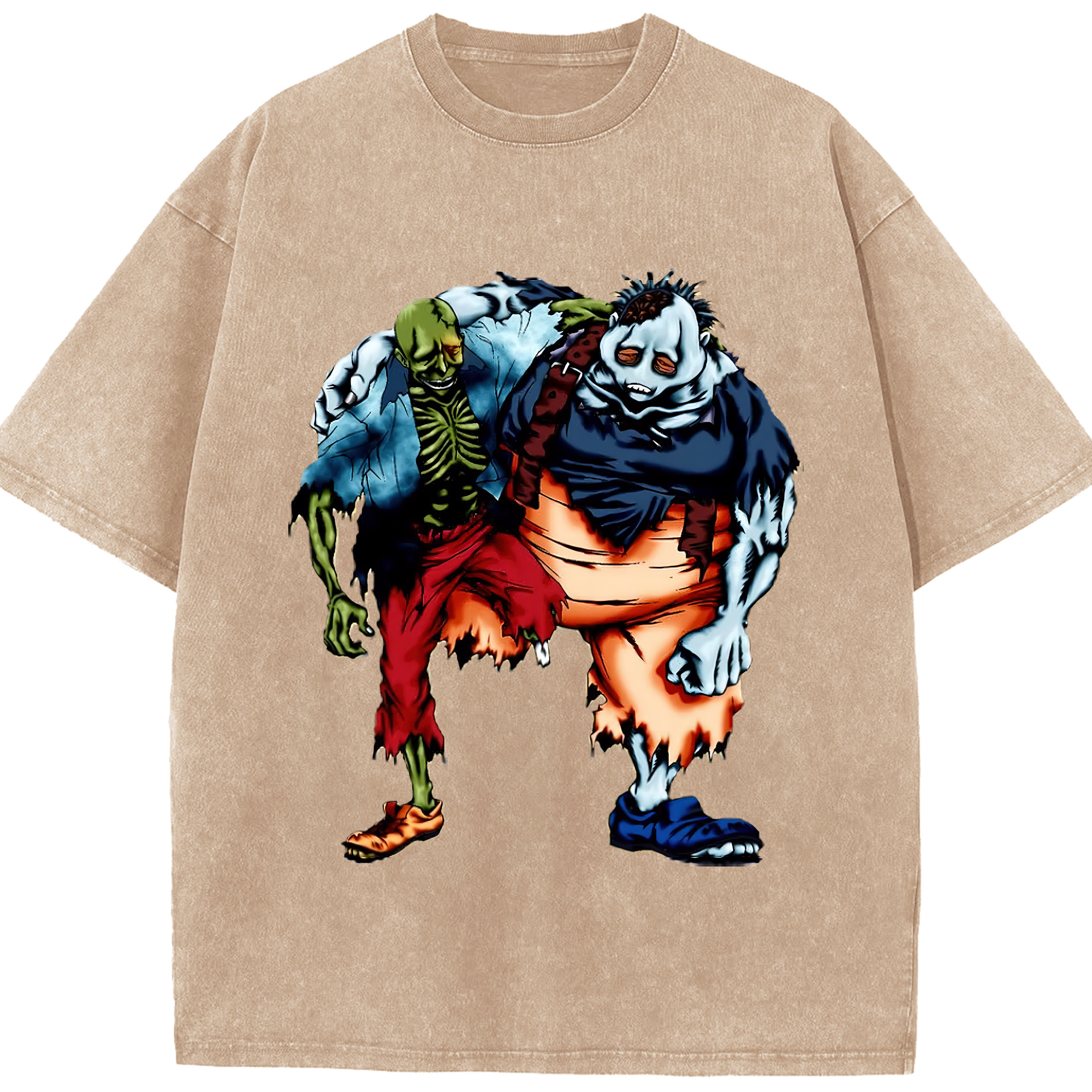 （画像用） 遊☆戯☆王 Yu-Gi-Oh! 綿100% ヴィンテージ風 半袖Tシャツ（フロントプリント）