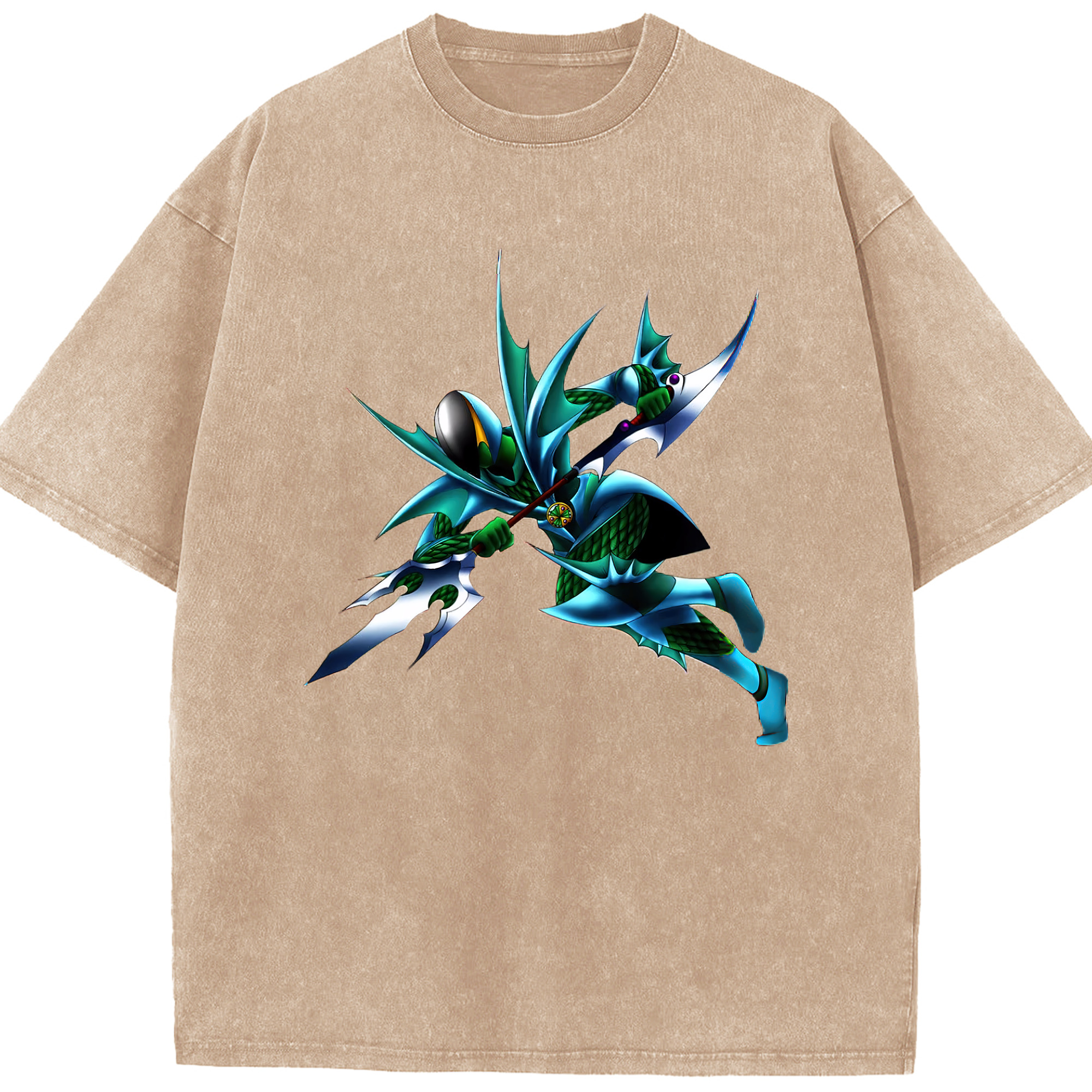 （画像用） 遊☆戯☆王 Yu-Gi-Oh! 綿100% ヴィンテージ風 半袖Tシャツ（フロントプリント）