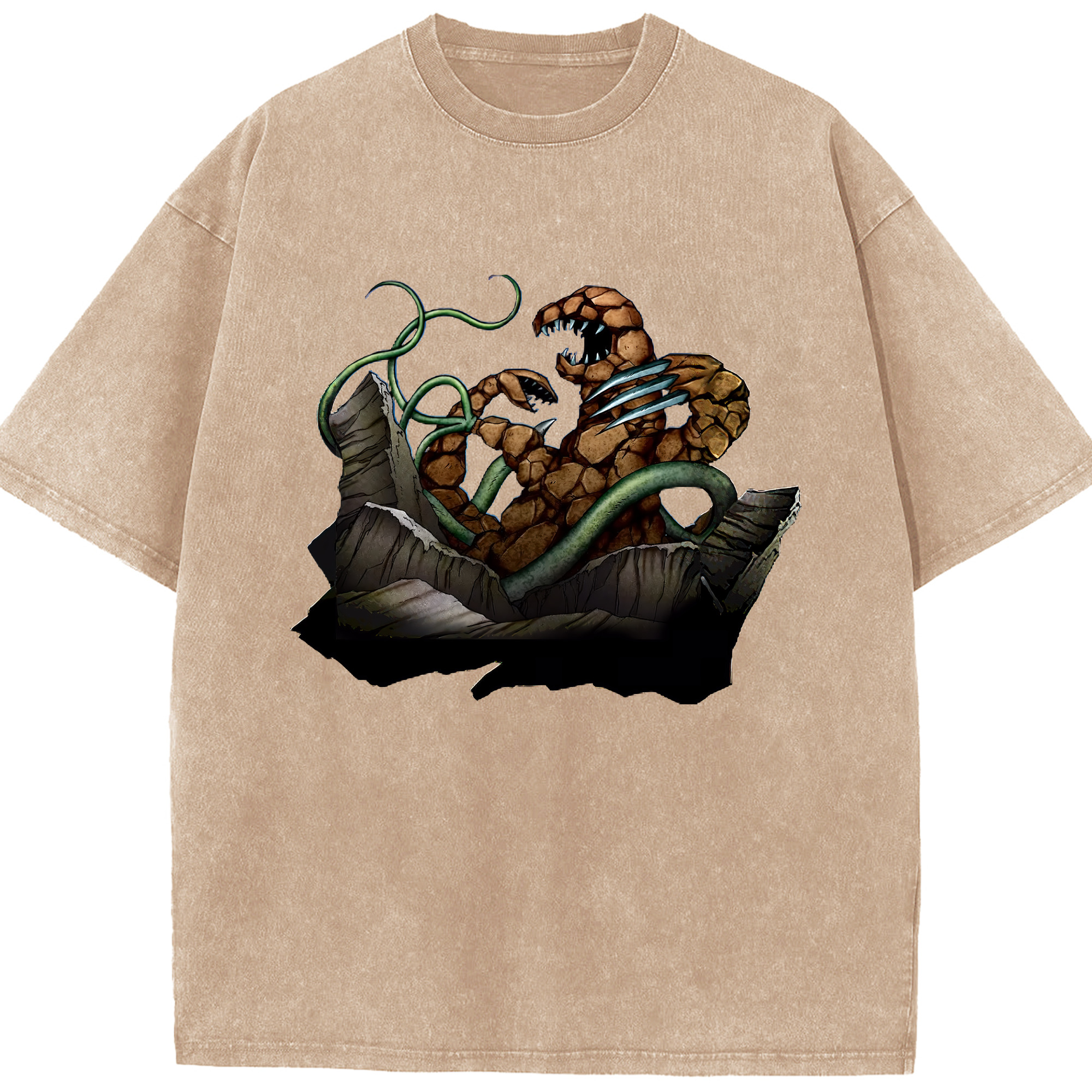 （画像用） 遊☆戯☆王 Yu-Gi-Oh! 綿100% ヴィンテージ風 半袖Tシャツ（フロントプリント）