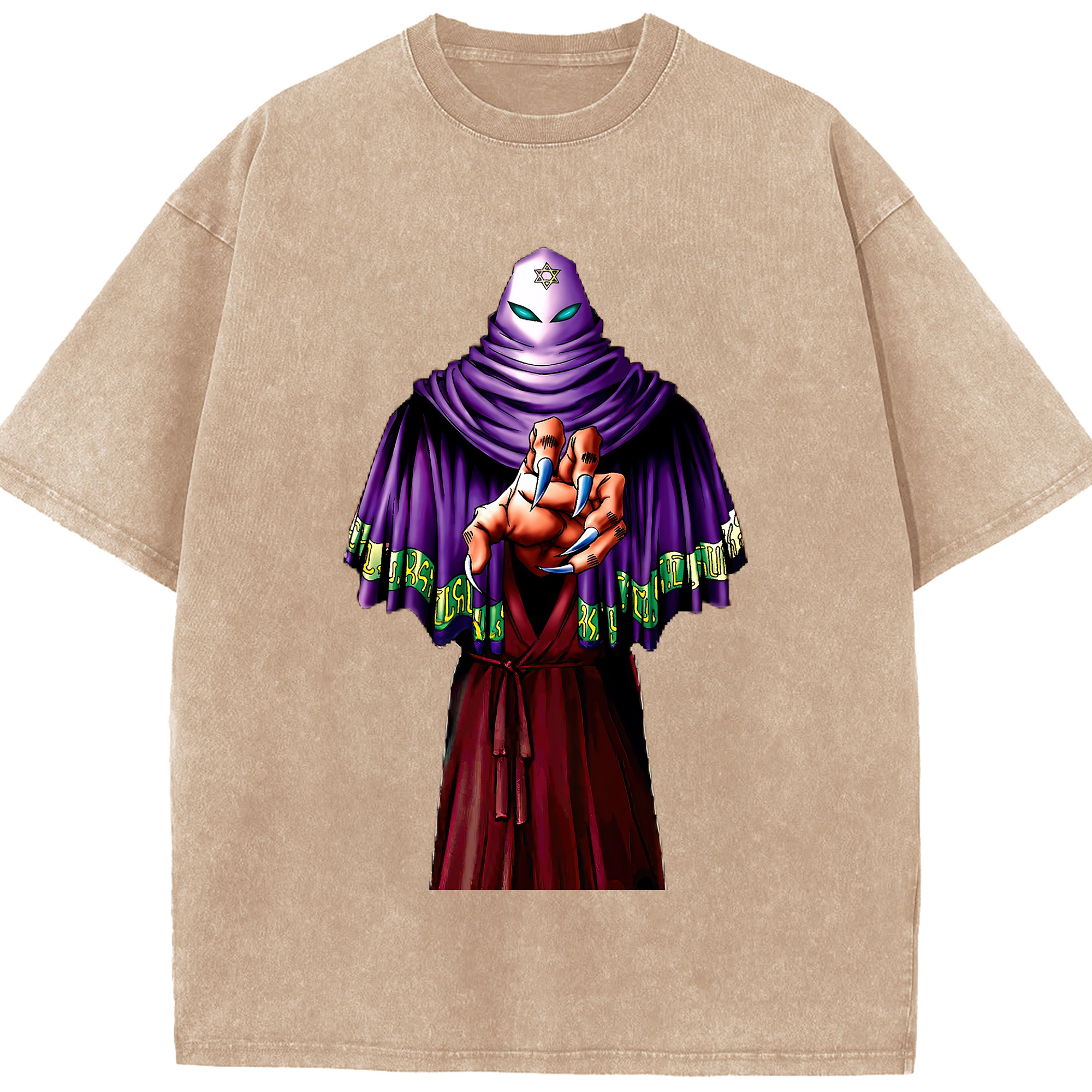 （画像用） 遊☆戯☆王 Yu-Gi-Oh! 綿100% ヴィンテージ風 半袖Tシャツ（フロントプリント）