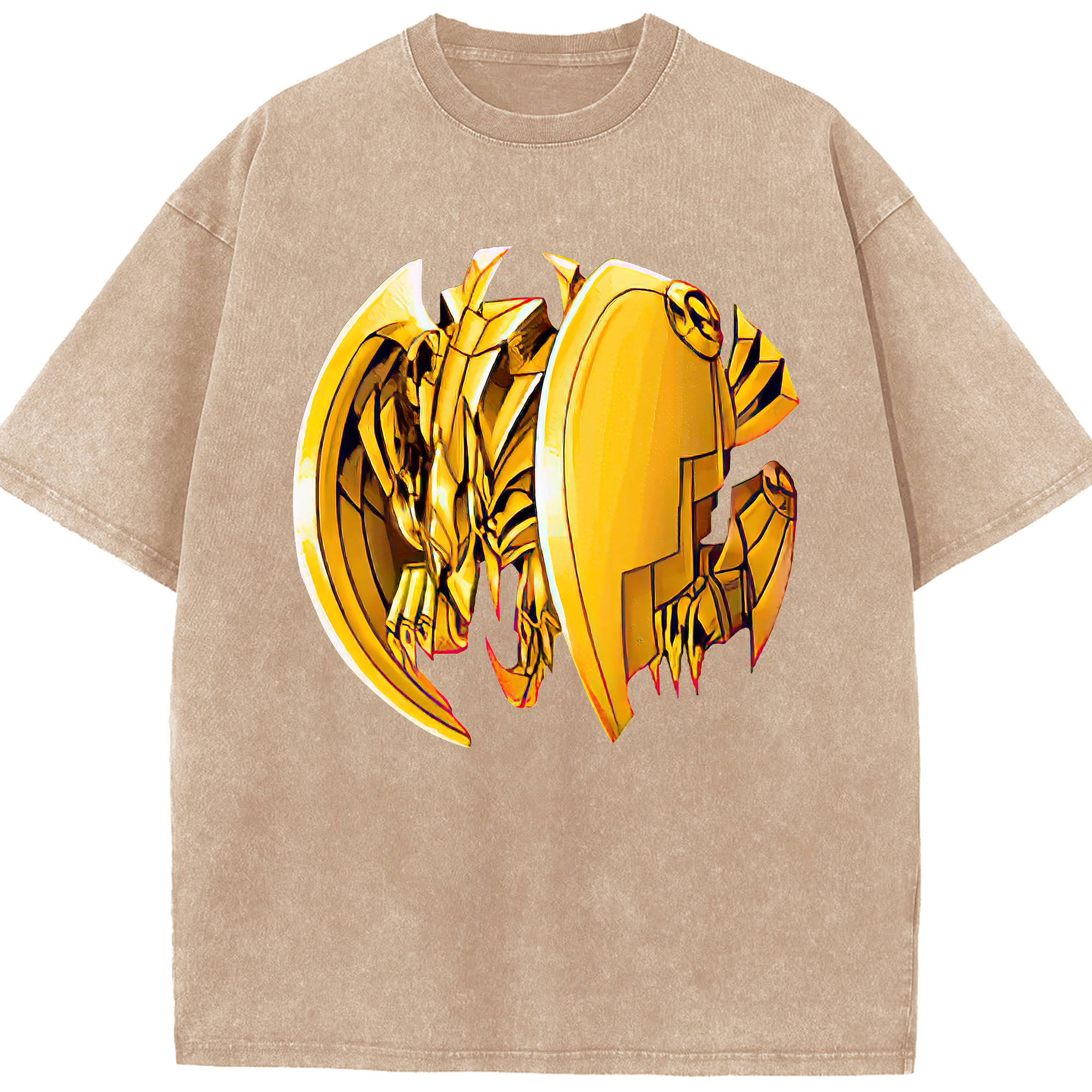 （画像用） 遊☆戯☆王 Yu-Gi-Oh! 綿100% ヴィンテージ風 半袖Tシャツ（フロントプリント）