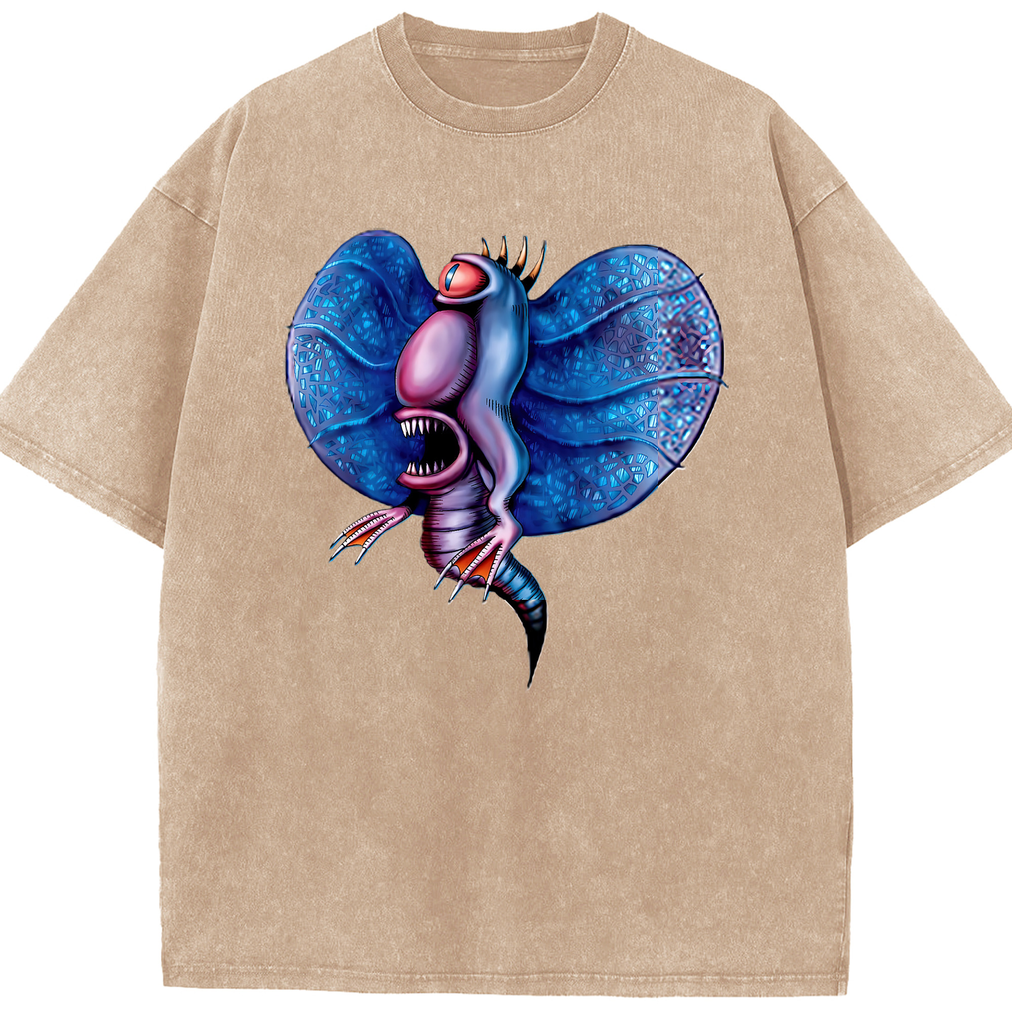 （画像用） 遊☆戯☆王 Yu-Gi-Oh! 綿100% ヴィンテージ風 半袖Tシャツ（フロントプリント）