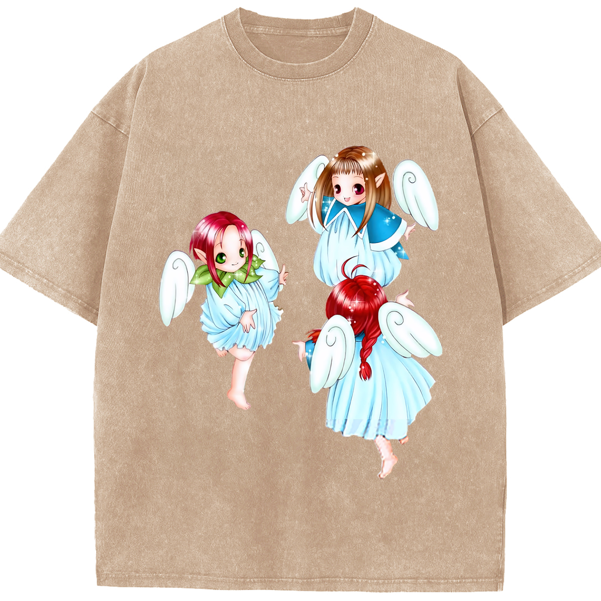（画像用） 遊☆戯☆王 Yu-Gi-Oh! 綿100% ヴィンテージ風 半袖Tシャツ（フロントプリント）