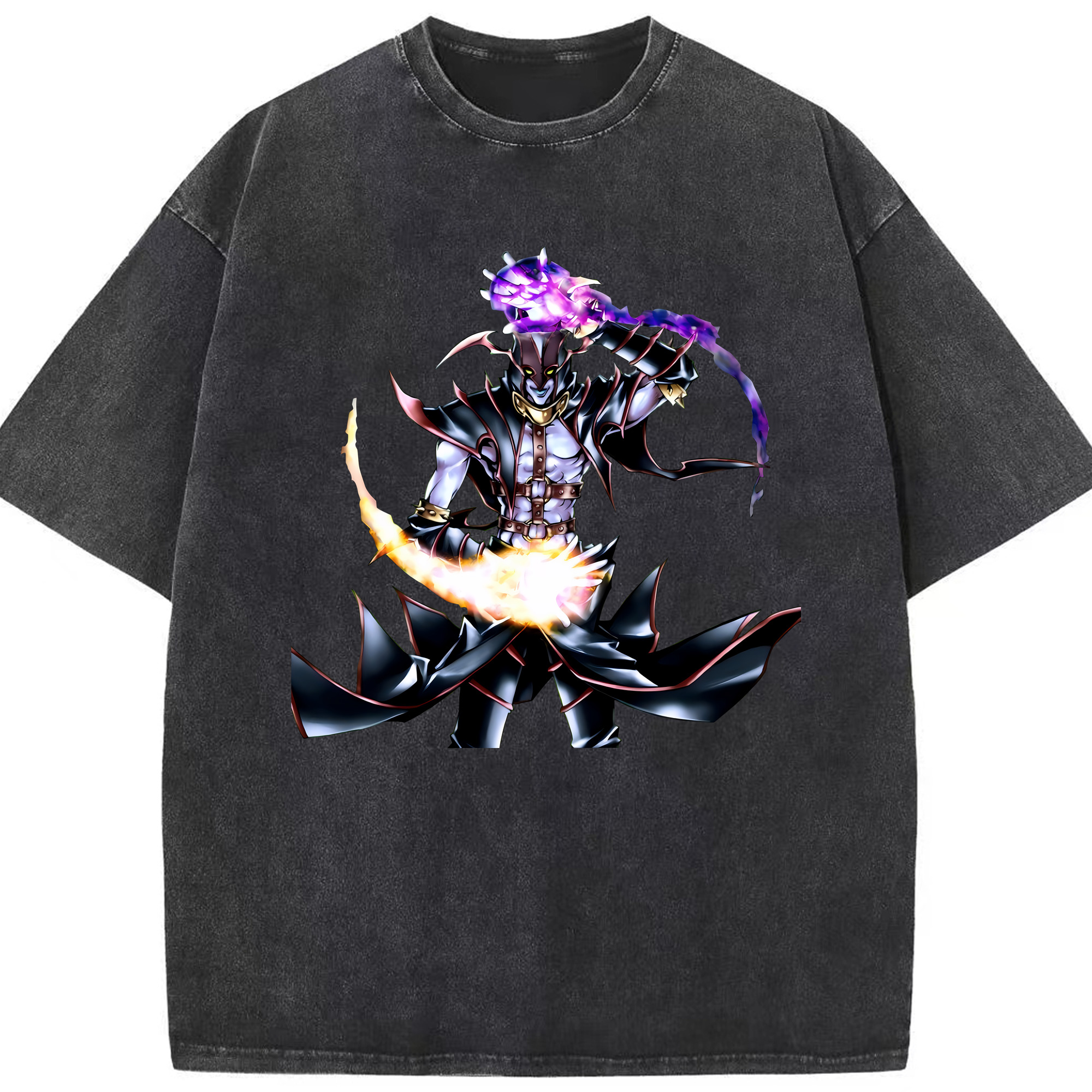 （画像用） 遊☆戯☆王 Yu-Gi-Oh! 綿100% ヴィンテージ風 半袖Tシャツ（フロントプリント）