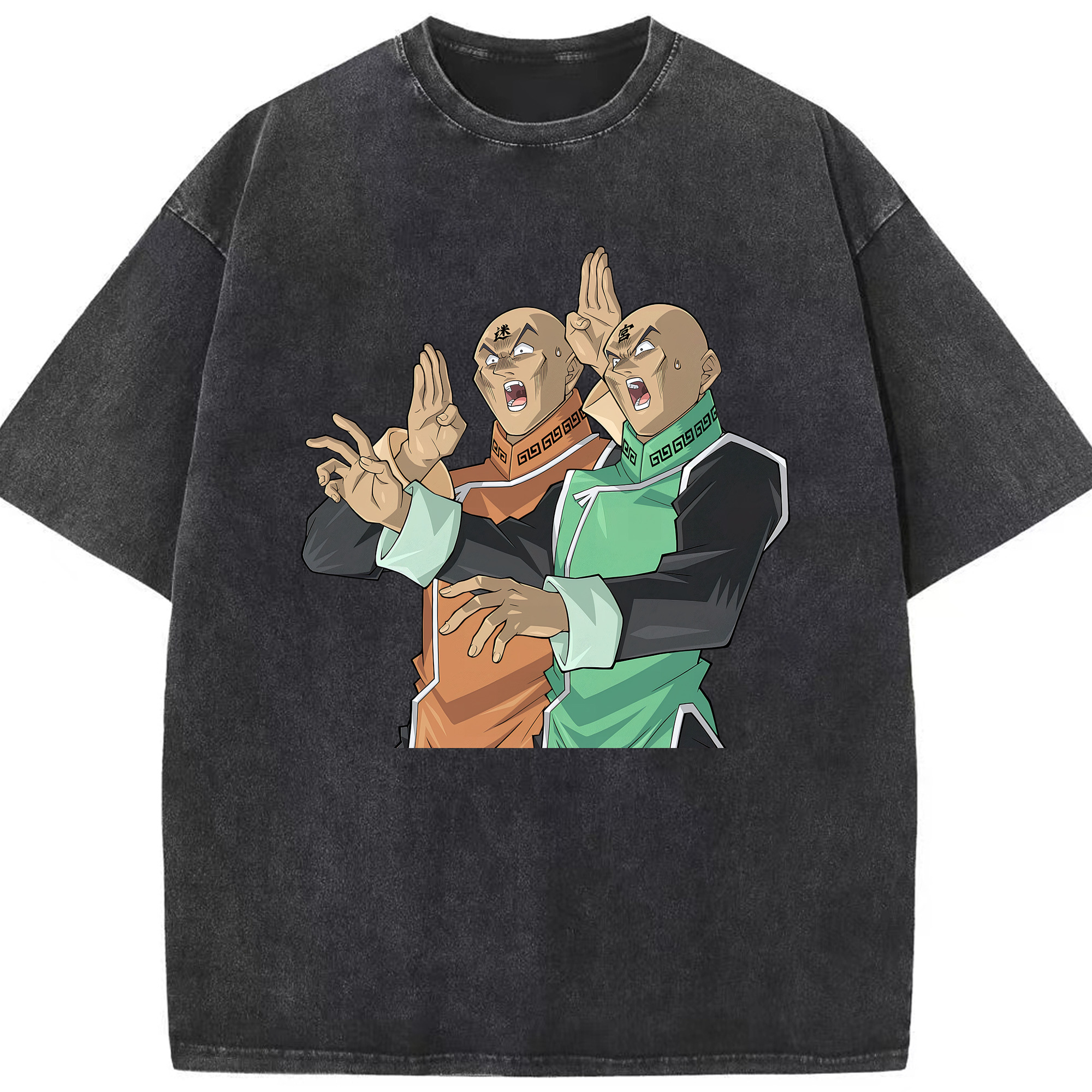 （画像用） 遊☆戯☆王 Yu-Gi-Oh! 綿100% ヴィンテージ風 半袖Tシャツ（フロントプリント）