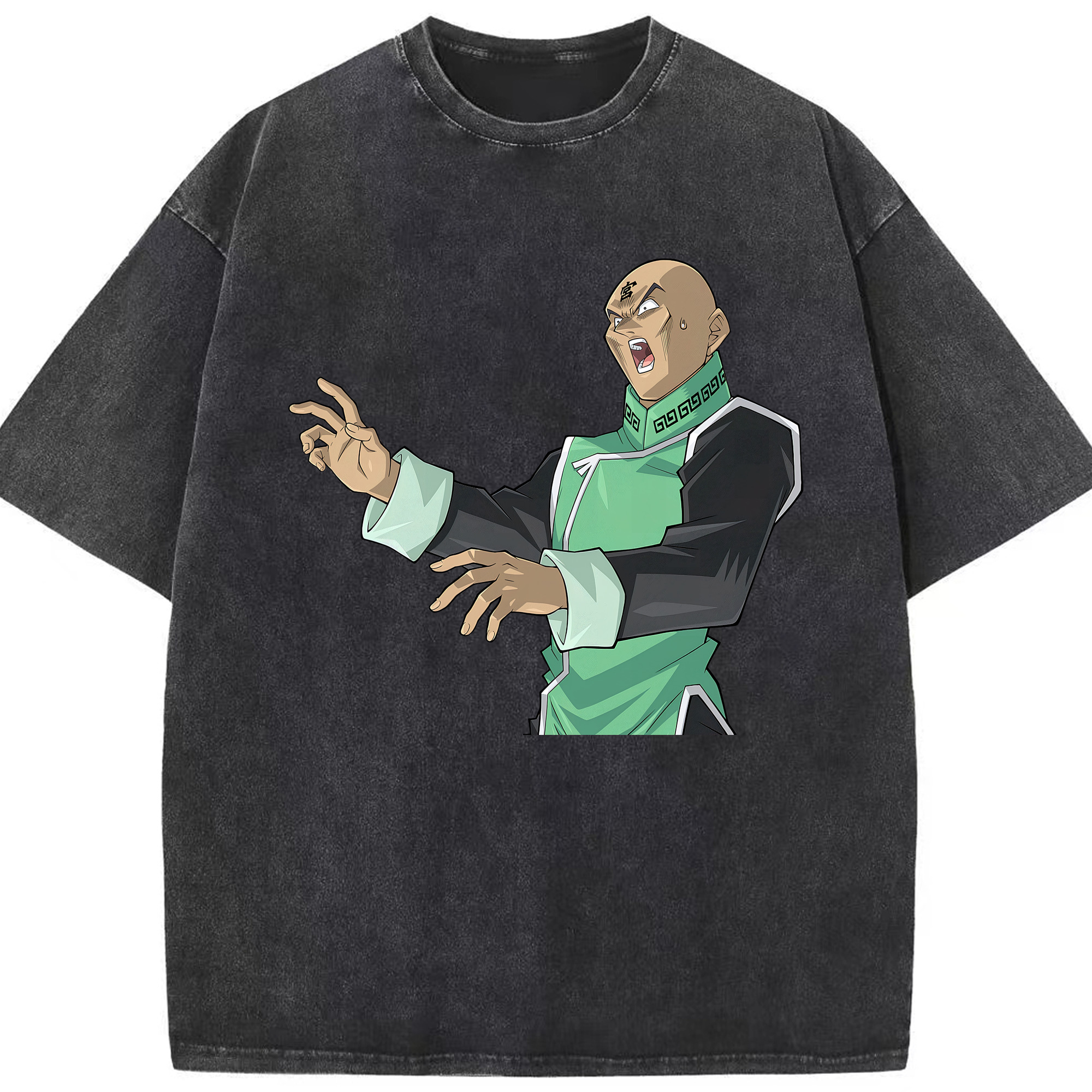 （画像用） 遊☆戯☆王 Yu-Gi-Oh! 綿100% ヴィンテージ風 半袖Tシャツ（フロントプリント）
