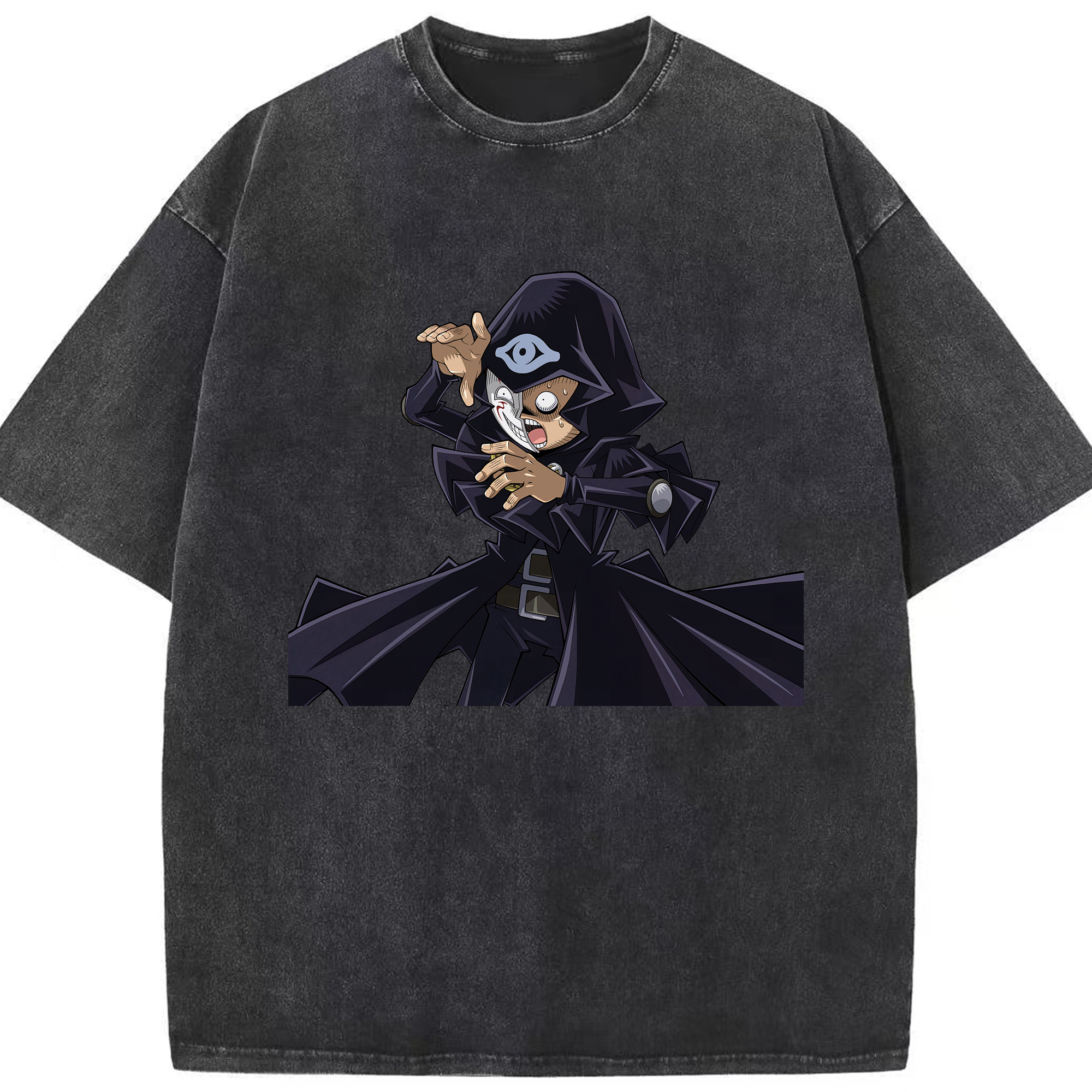 （画像用） 遊☆戯☆王 Yu-Gi-Oh! 綿100% ヴィンテージ風 半袖Tシャツ（フロントプリント）