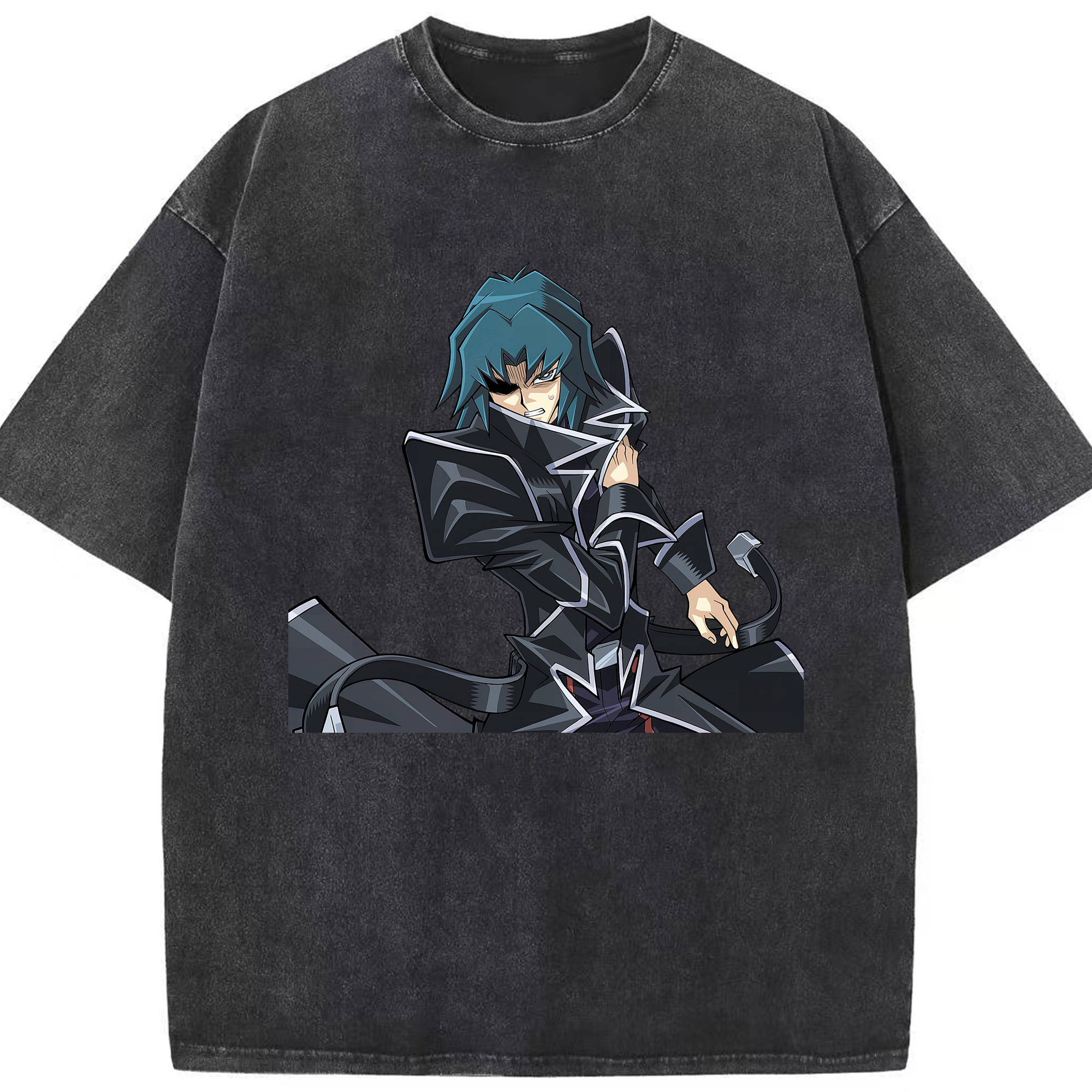 （画像用） 遊☆戯☆王 Yu-Gi-Oh! 綿100% ヴィンテージ風 半袖Tシャツ（フロントプリント）