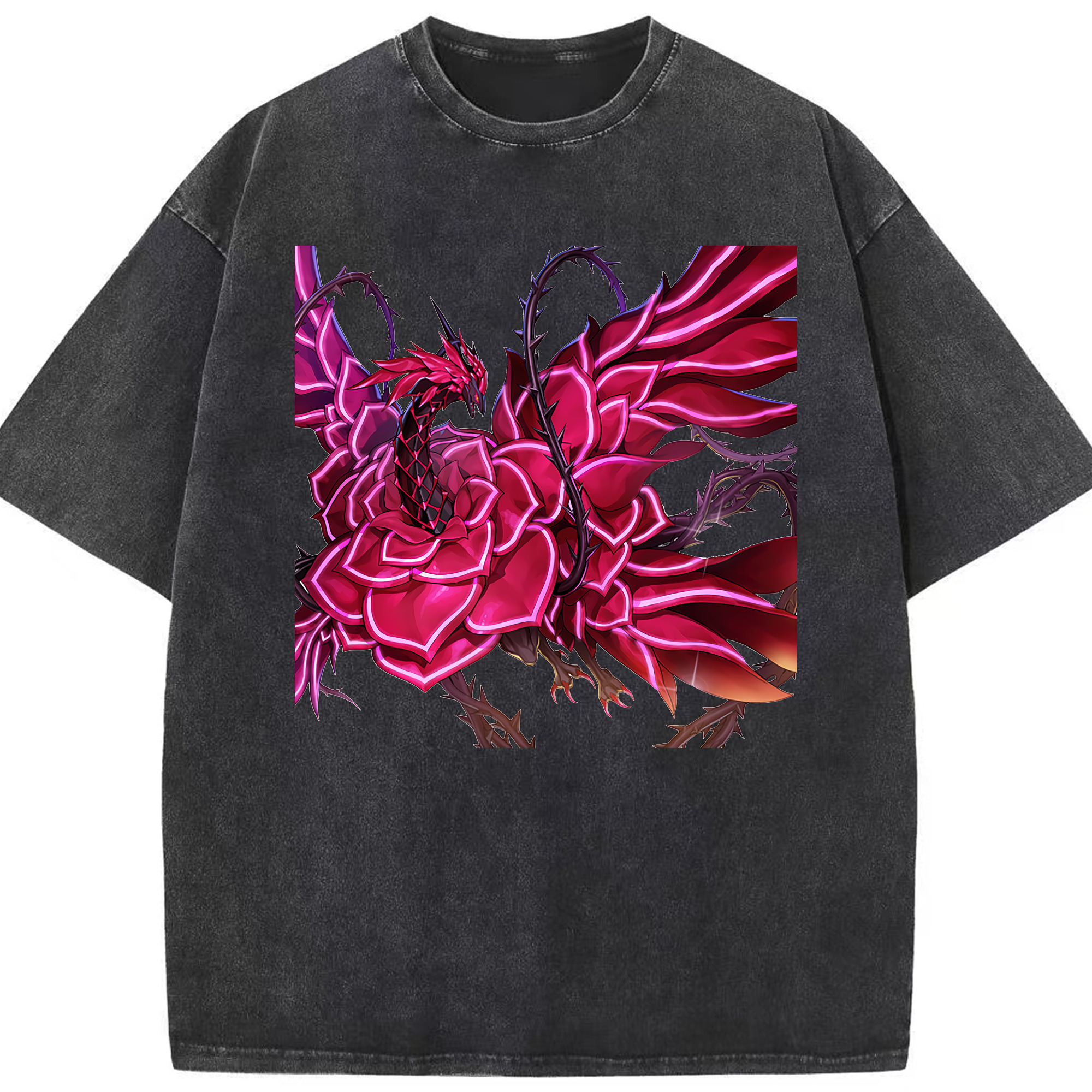 （画像用） 遊☆戯☆王 Yu-Gi-Oh! 綿100% ヴィンテージ風 半袖Tシャツ（フロントプリント）