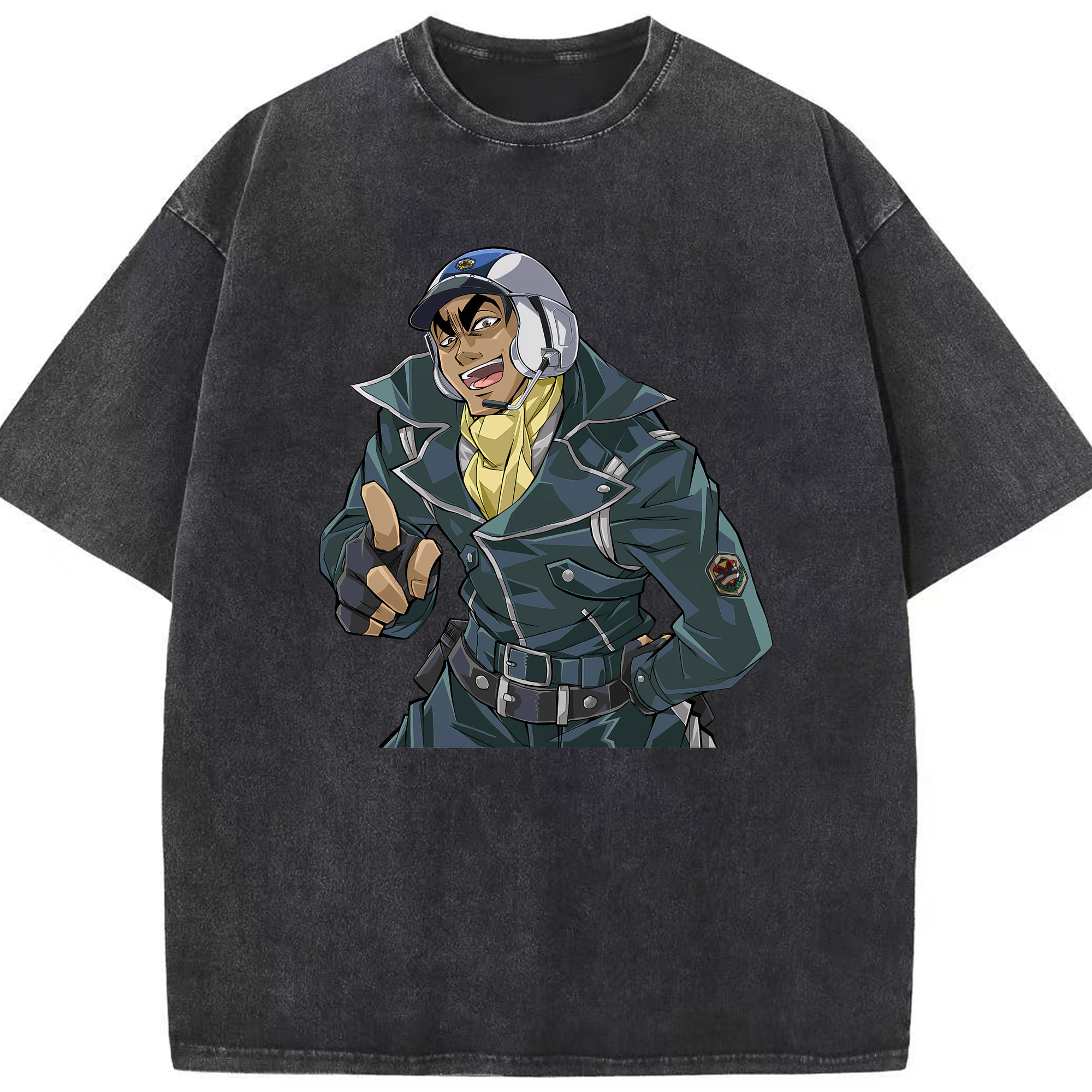 （画像用） 遊☆戯☆王 Yu-Gi-Oh! 綿100% ヴィンテージ風 半袖Tシャツ（フロントプリント）