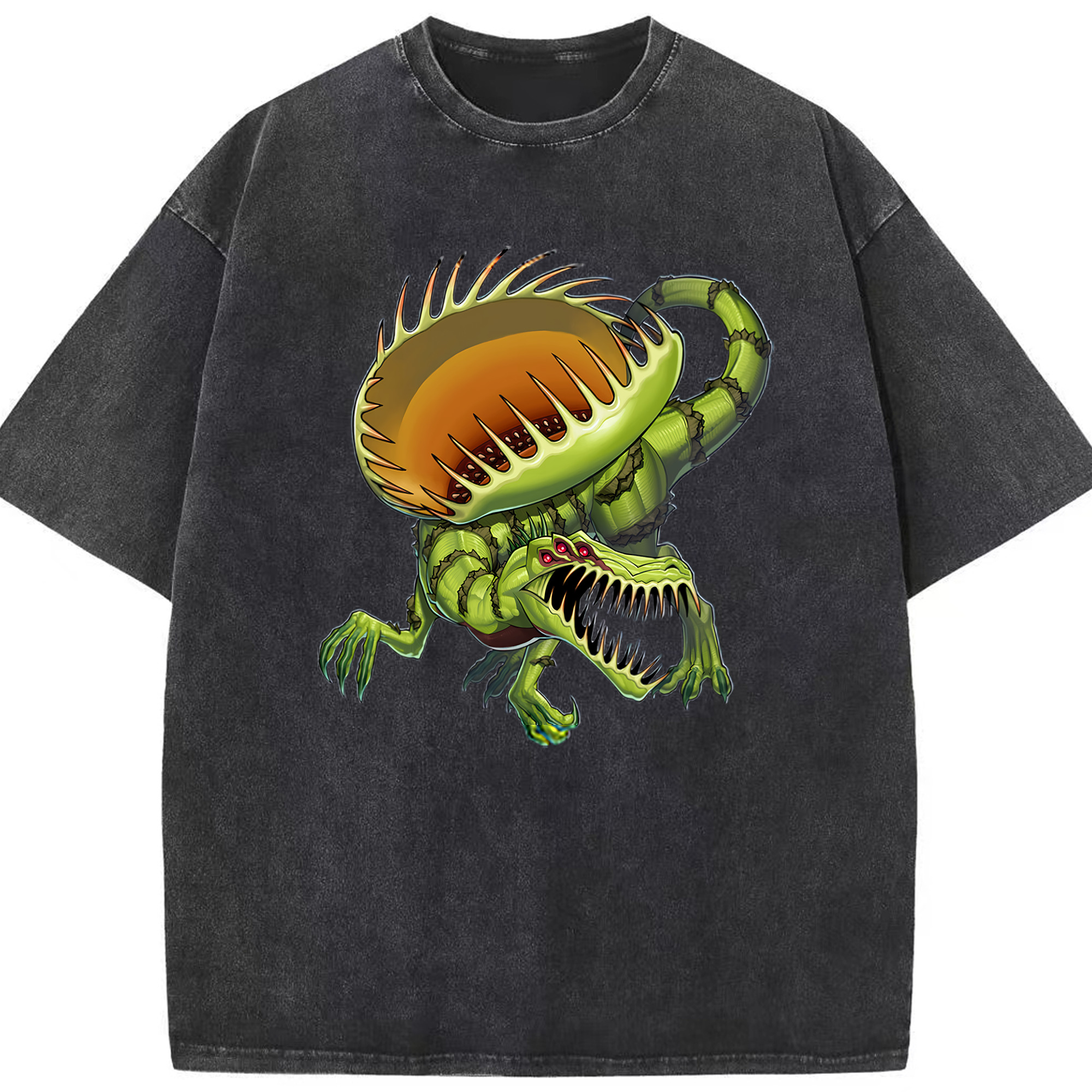 （画像用） 遊☆戯☆王 Yu-Gi-Oh! 綿100% ヴィンテージ風 半袖Tシャツ（フロントプリント）