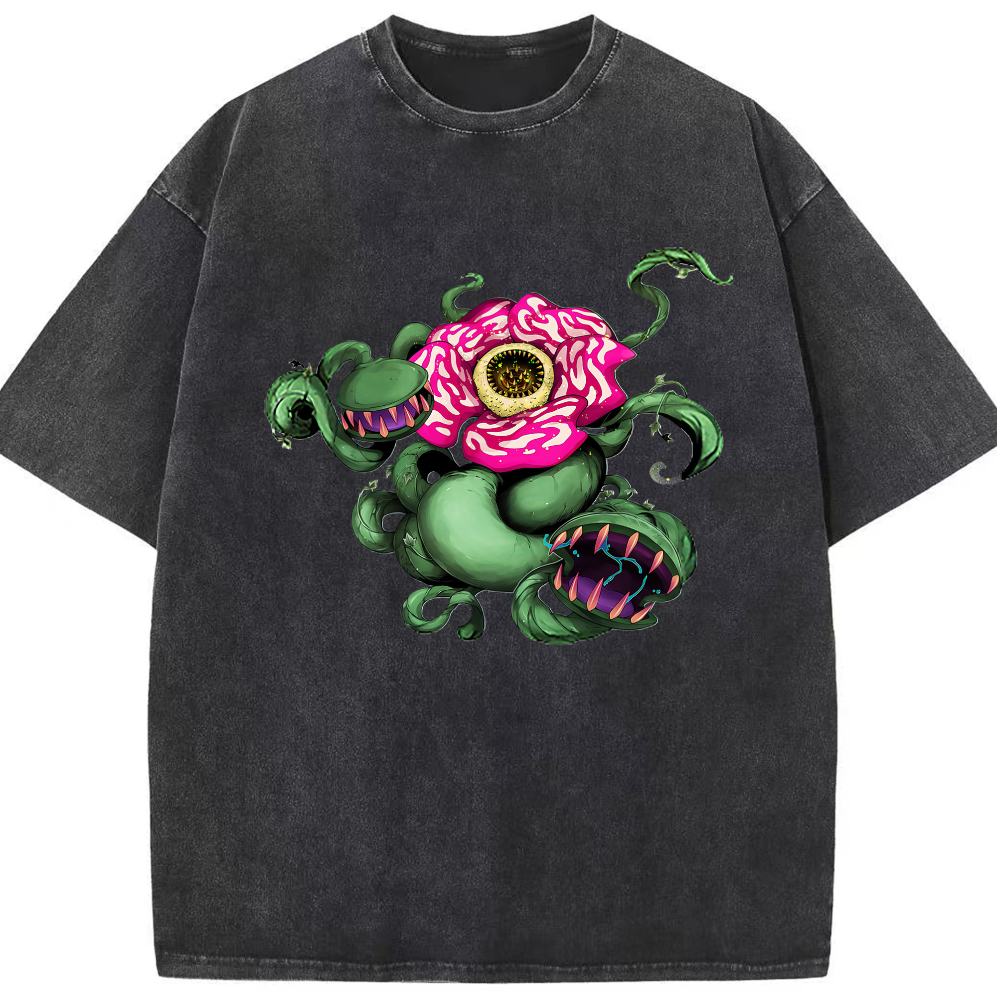（画像用） 遊☆戯☆王 Yu-Gi-Oh! 綿100% ヴィンテージ風 半袖Tシャツ（フロントプリント）