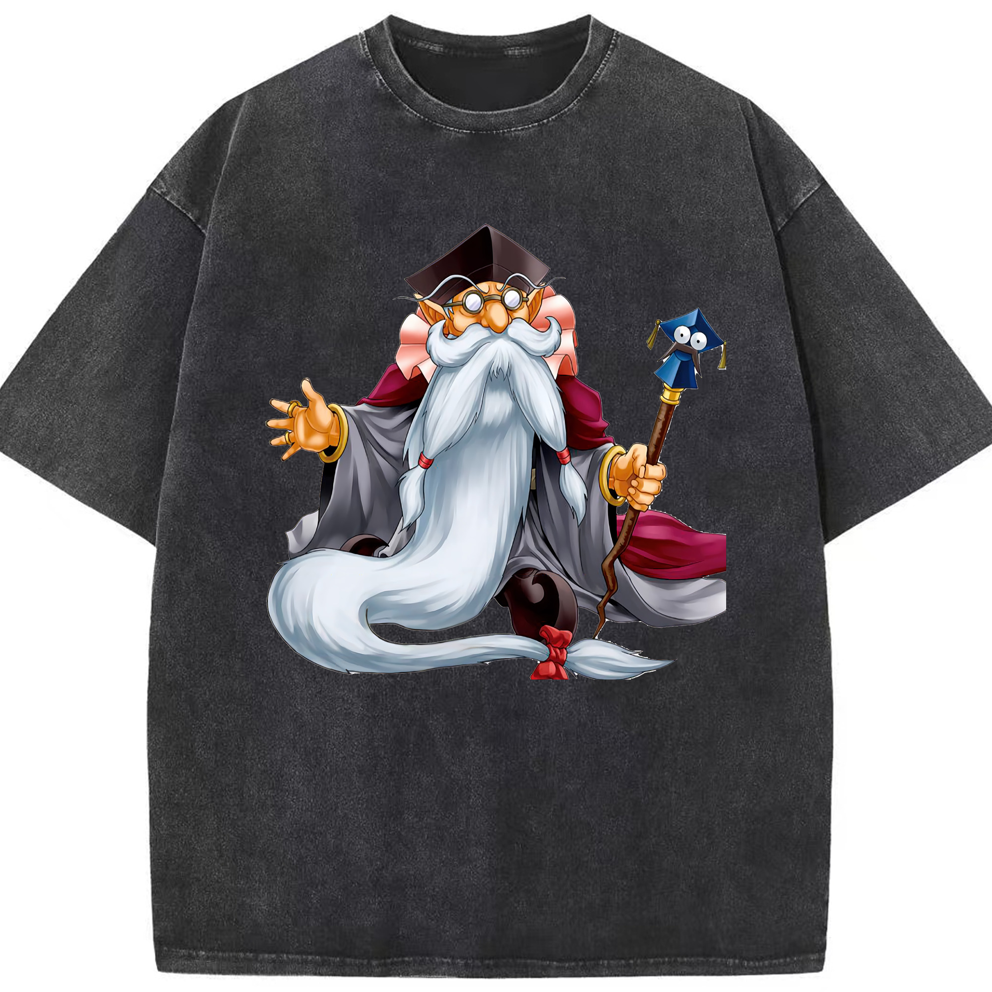（画像用） 遊☆戯☆王 Yu-Gi-Oh! 綿100% ヴィンテージ風 半袖Tシャツ（フロントプリント）