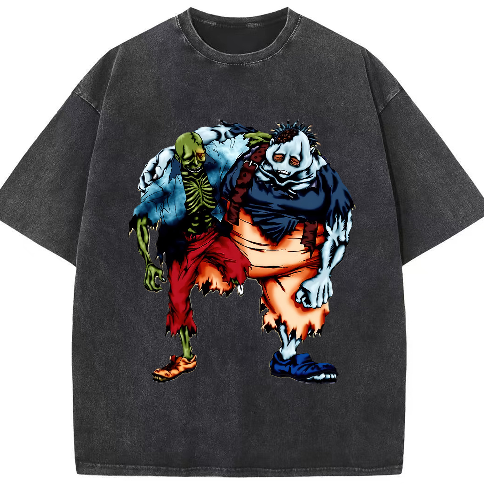 （画像用） 遊☆戯☆王 Yu-Gi-Oh! 綿100% ヴィンテージ風 半袖Tシャツ（フロントプリント）