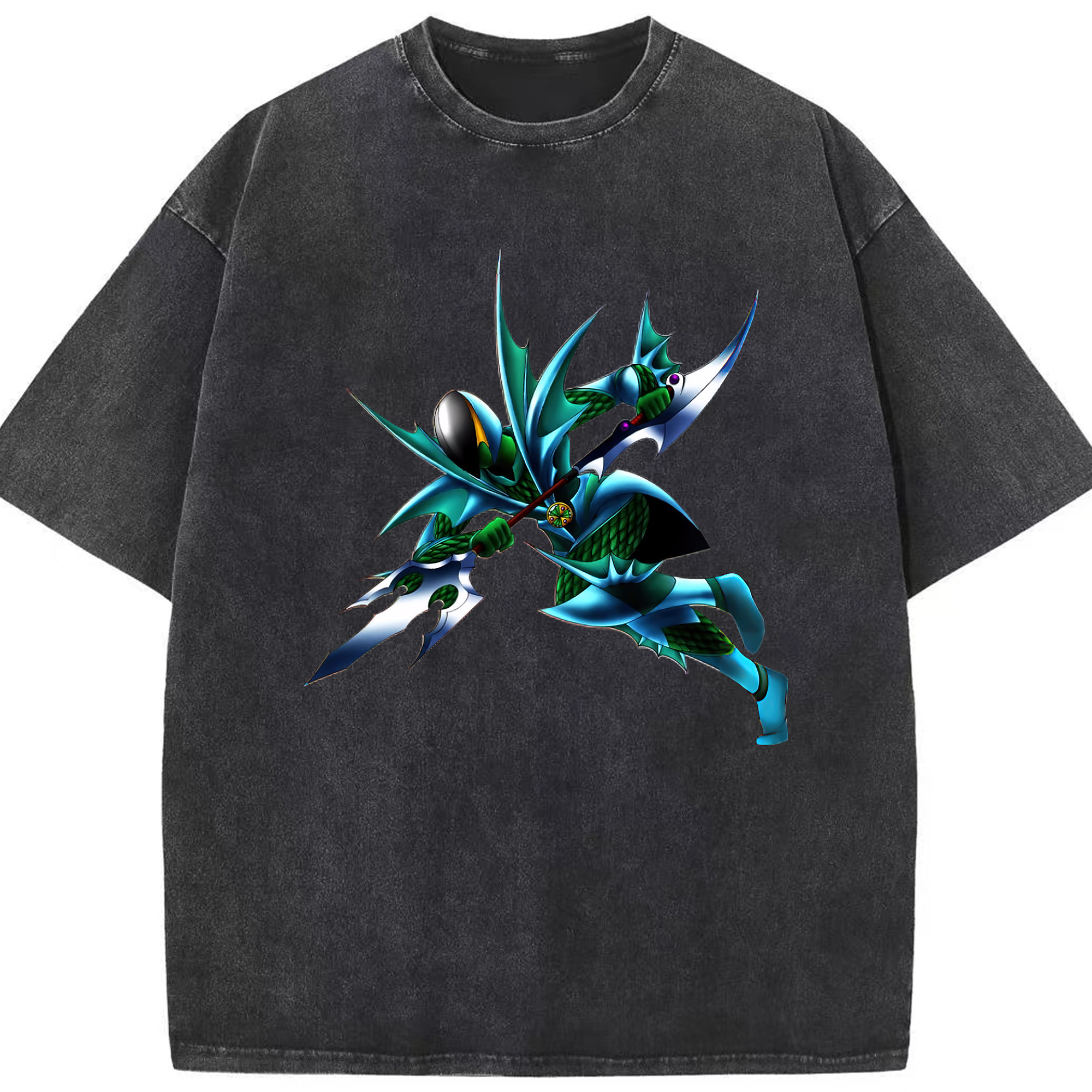 （画像用） 遊☆戯☆王 Yu-Gi-Oh! 綿100% ヴィンテージ風 半袖Tシャツ（フロントプリント）