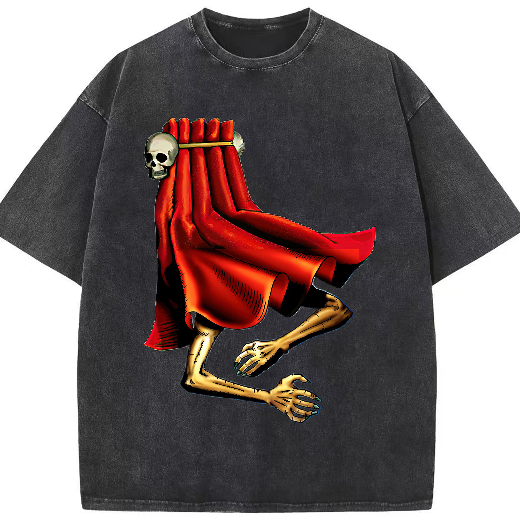 （画像用） 遊☆戯☆王 Yu-Gi-Oh! 綿100% ヴィンテージ風 半袖Tシャツ（フロントプリント）