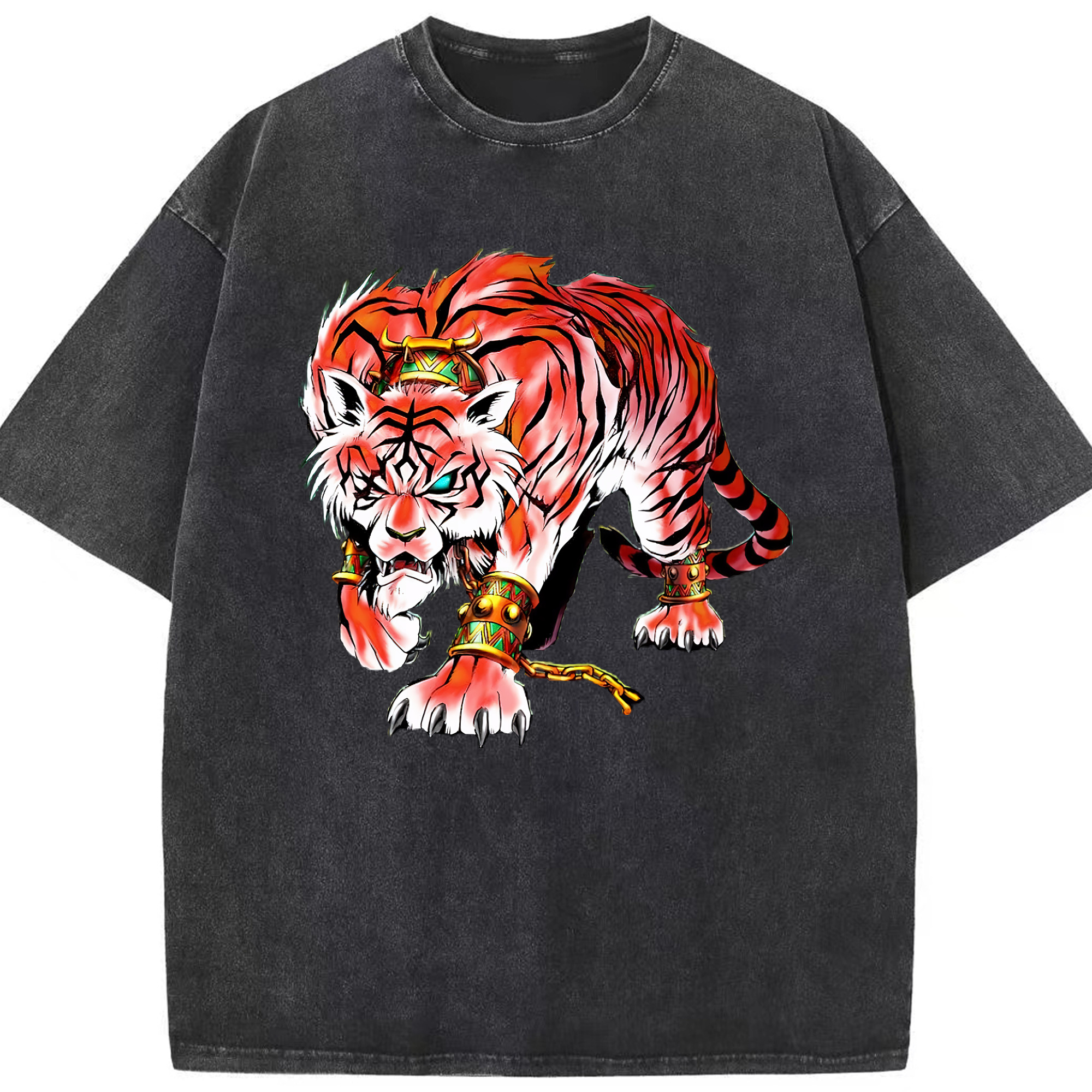 （画像用） 遊☆戯☆王 Yu-Gi-Oh! 綿100% ヴィンテージ風 半袖Tシャツ（フロントプリント）