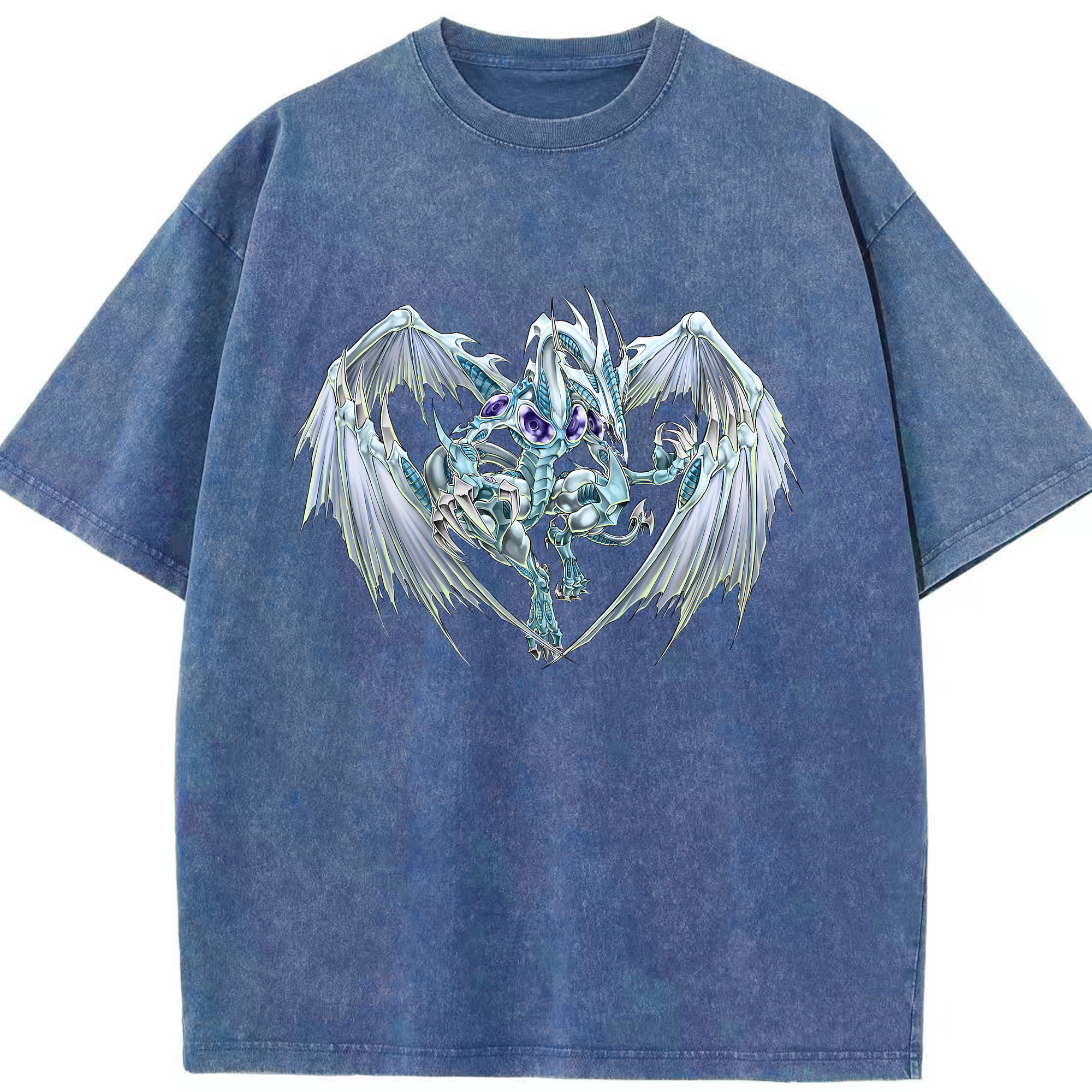 （画像用） 遊☆戯☆王 Yu-Gi-Oh! 綿100% ヴィンテージ風 半袖Tシャツ（フロントプリント）
