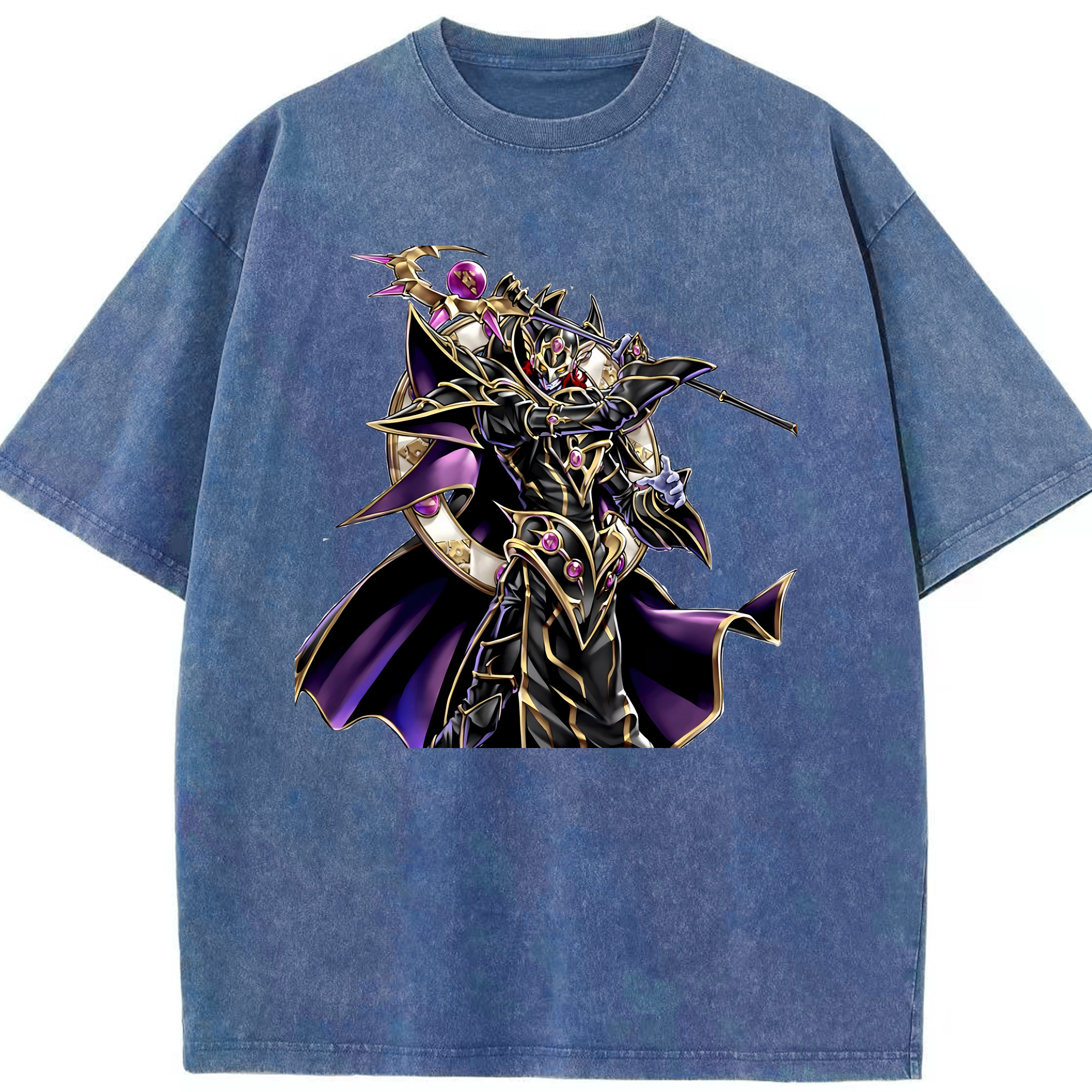 （画像用） 遊☆戯☆王 Yu-Gi-Oh! 綿100% ヴィンテージ風 半袖Tシャツ（フロントプリント）