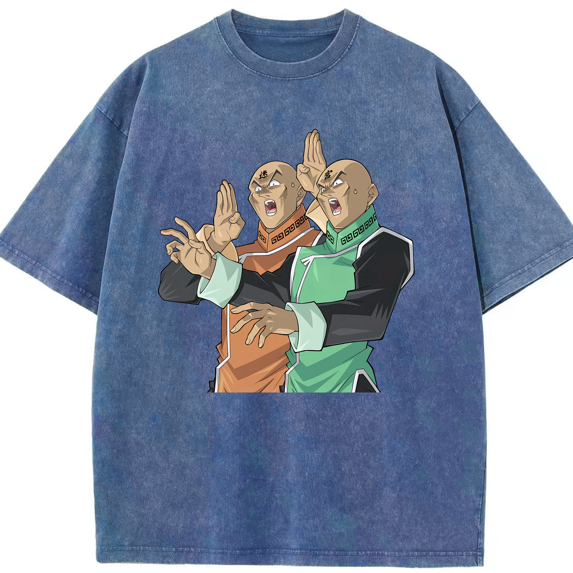 （画像用） 遊☆戯☆王 Yu-Gi-Oh! 綿100% ヴィンテージ風 半袖Tシャツ（フロントプリント）