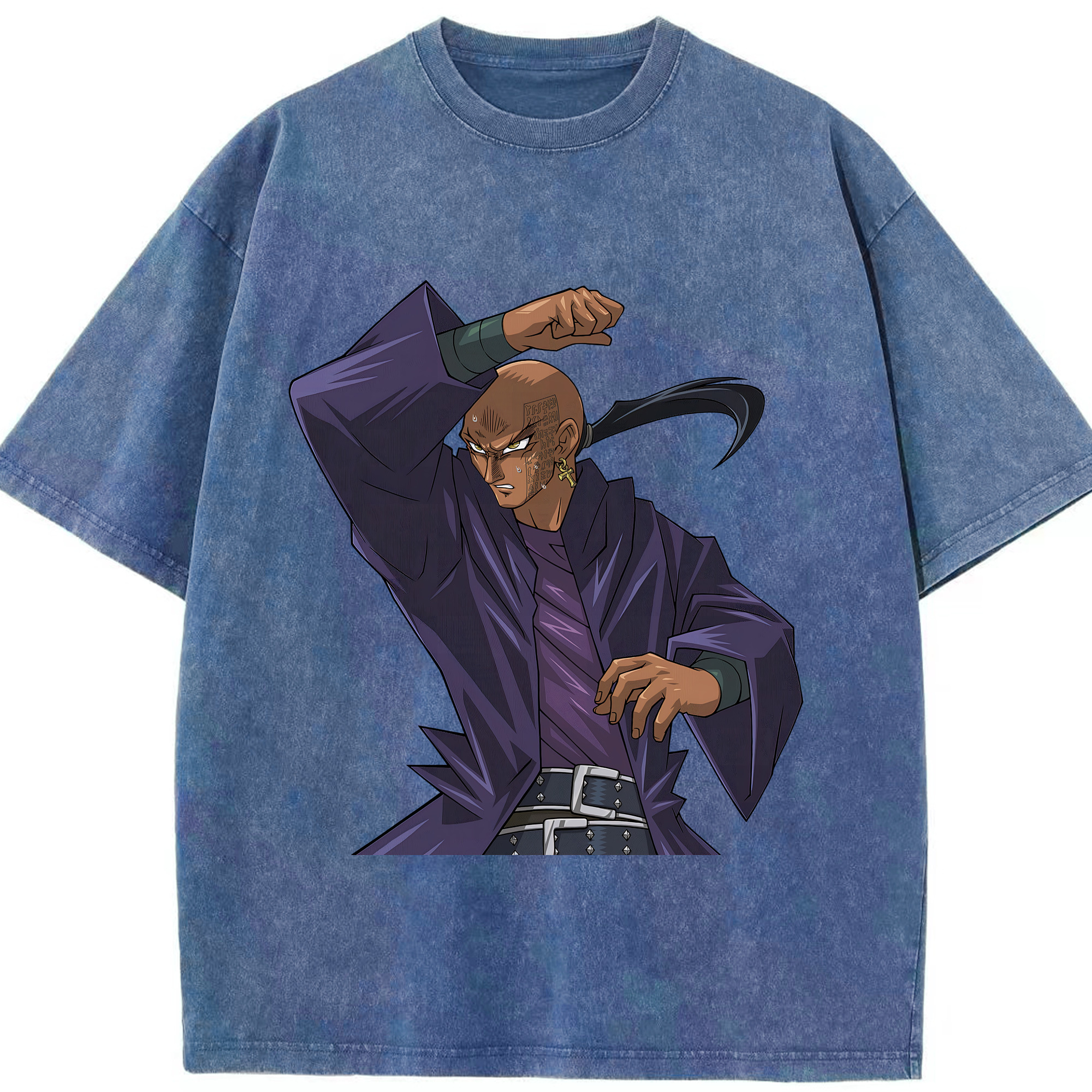 （画像用） 遊☆戯☆王 Yu-Gi-Oh! 綿100% ヴィンテージ風 半袖Tシャツ（フロントプリント）