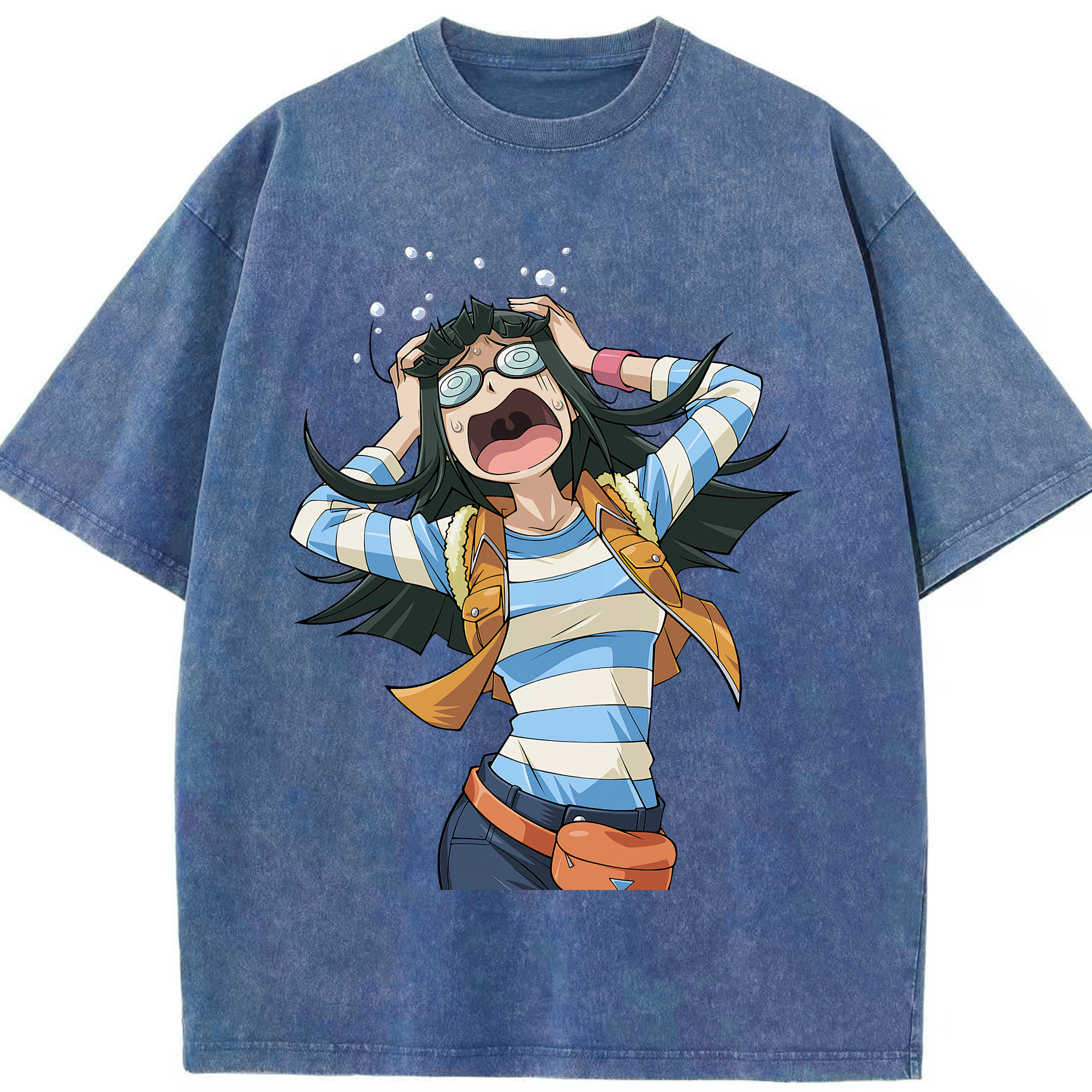 （画像用） 遊☆戯☆王 Yu-Gi-Oh! 綿100% ヴィンテージ風 半袖Tシャツ（フロントプリント）