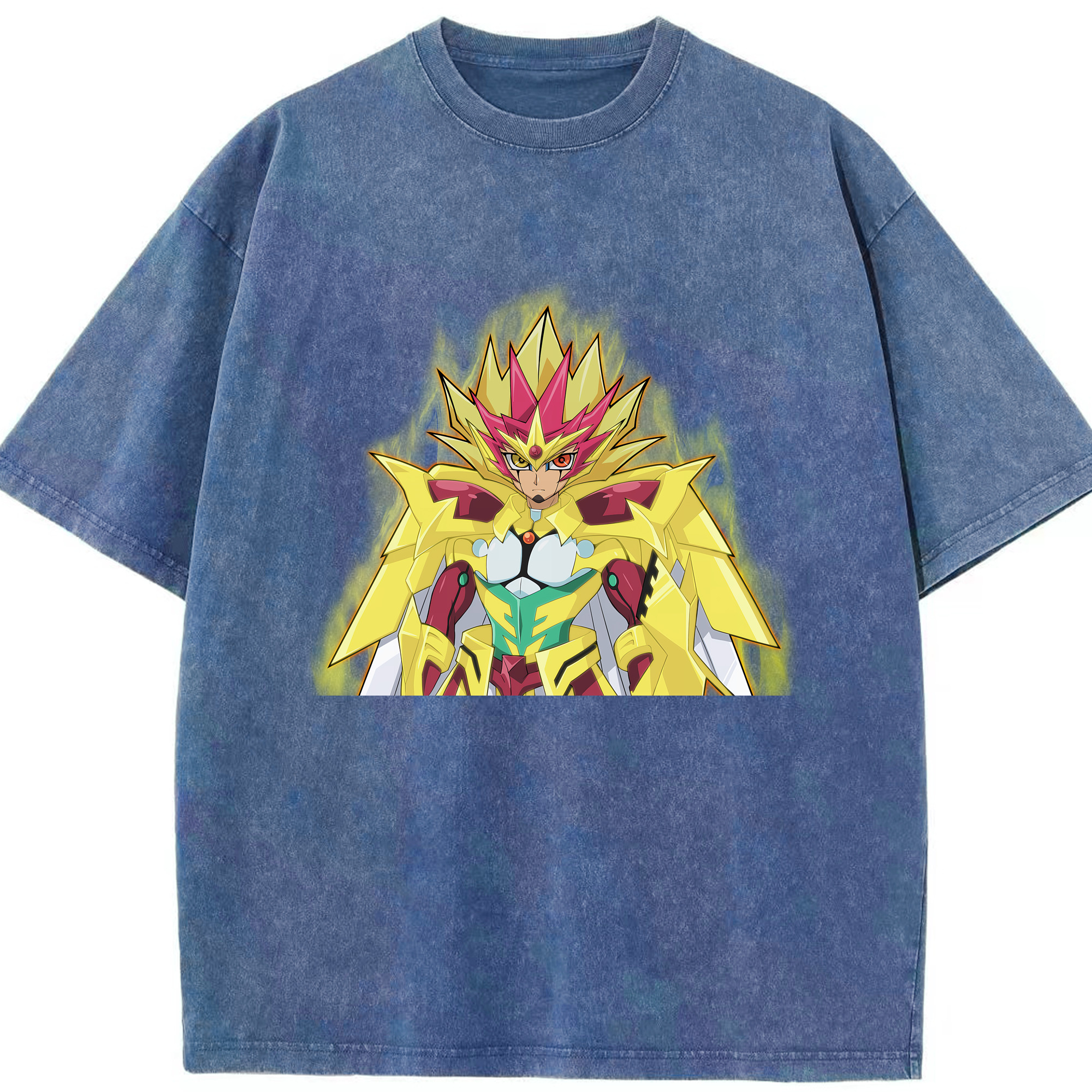 （画像用） 遊☆戯☆王 Yu-Gi-Oh! 綿100% ヴィンテージ風 半袖Tシャツ（フロントプリント）