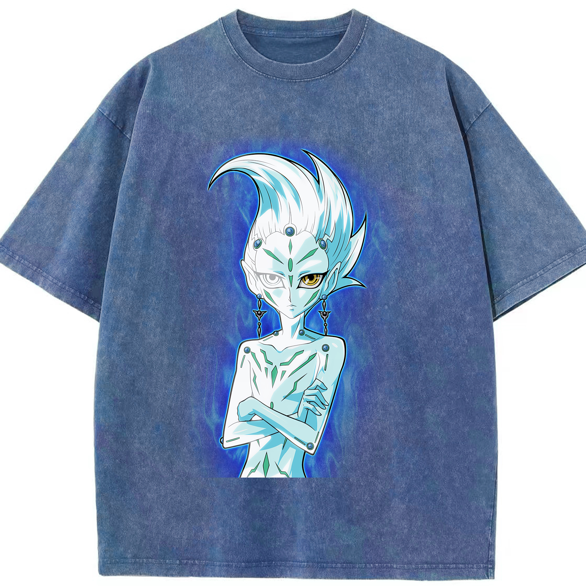 （画像用） 遊☆戯☆王 Yu-Gi-Oh! 綿100% ヴィンテージ風 半袖Tシャツ（フロントプリント）