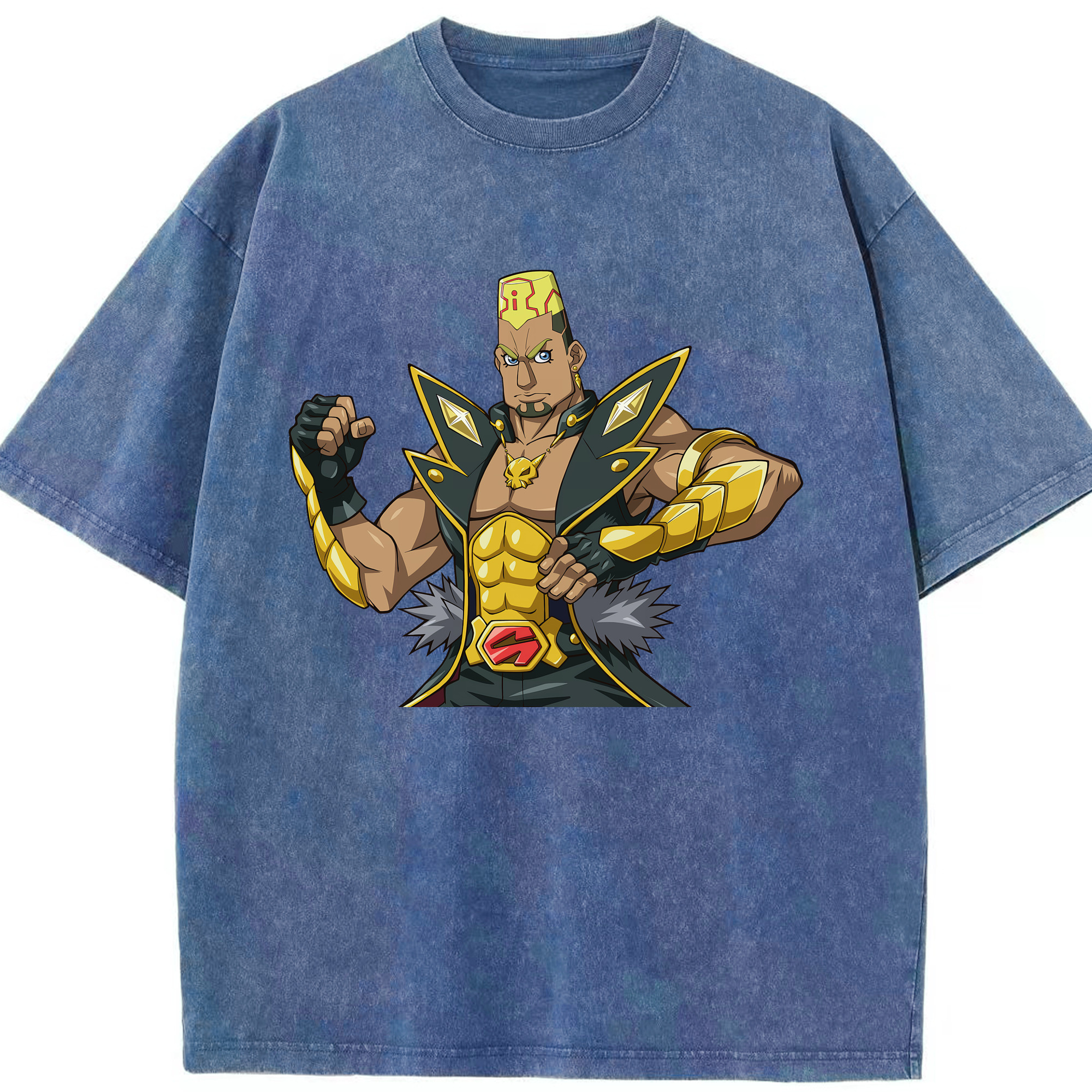（画像用） 遊☆戯☆王 Yu-Gi-Oh! 綿100% ヴィンテージ風 半袖Tシャツ（フロントプリント）