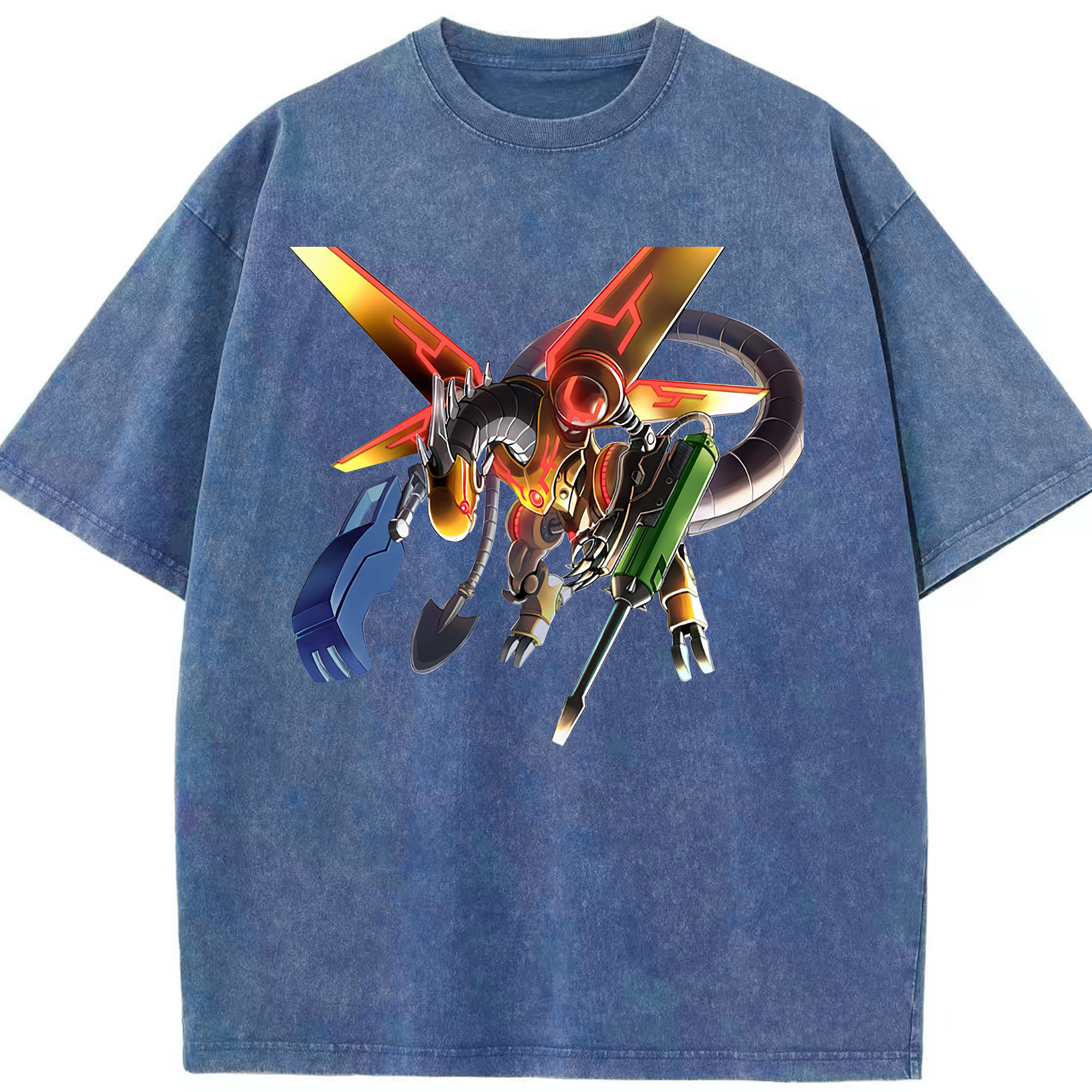 （画像用） 遊☆戯☆王 Yu-Gi-Oh! 綿100% ヴィンテージ風 半袖Tシャツ（フロントプリント）
