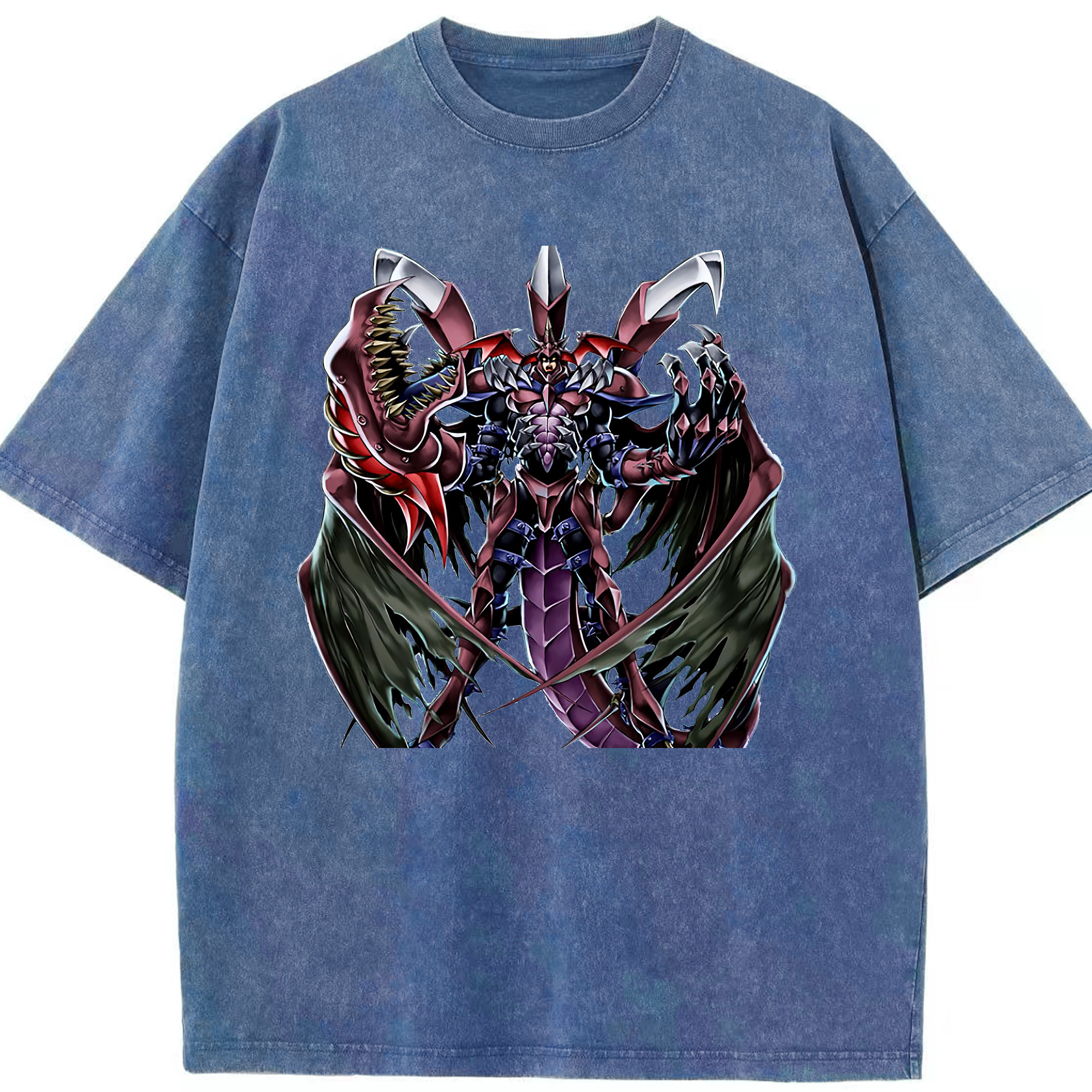 （画像用） 遊☆戯☆王 Yu-Gi-Oh! 綿100% ヴィンテージ風 半袖Tシャツ（フロントプリント）