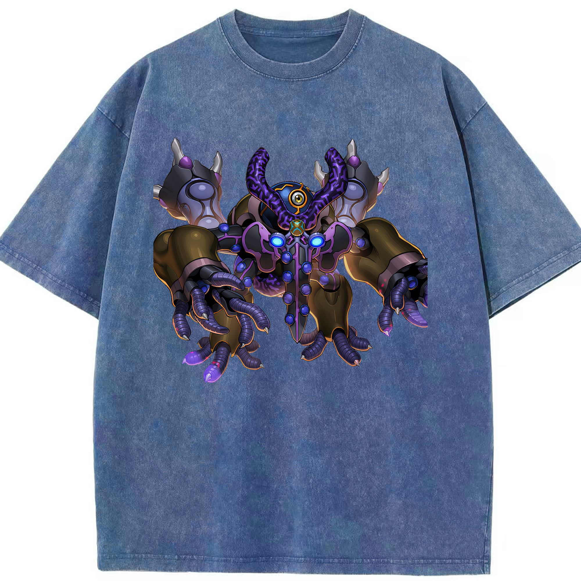 （画像用） 遊☆戯☆王 Yu-Gi-Oh! 綿100% ヴィンテージ風 半袖Tシャツ（フロントプリント）