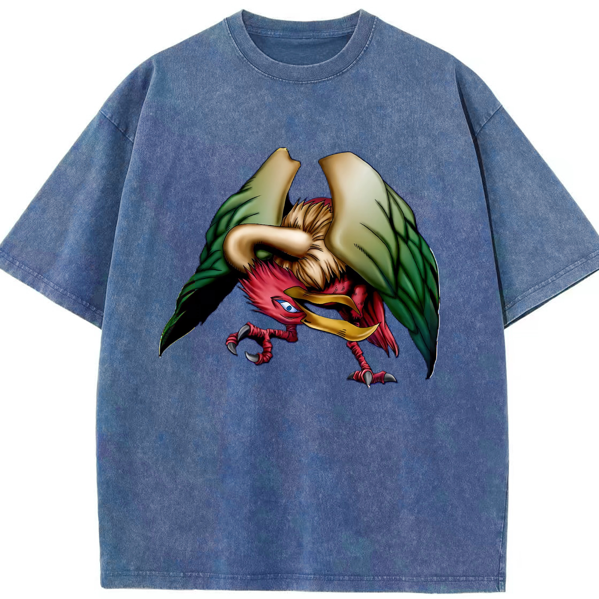 （画像用） 遊☆戯☆王 Yu-Gi-Oh! 綿100% ヴィンテージ風 半袖Tシャツ（フロントプリント）