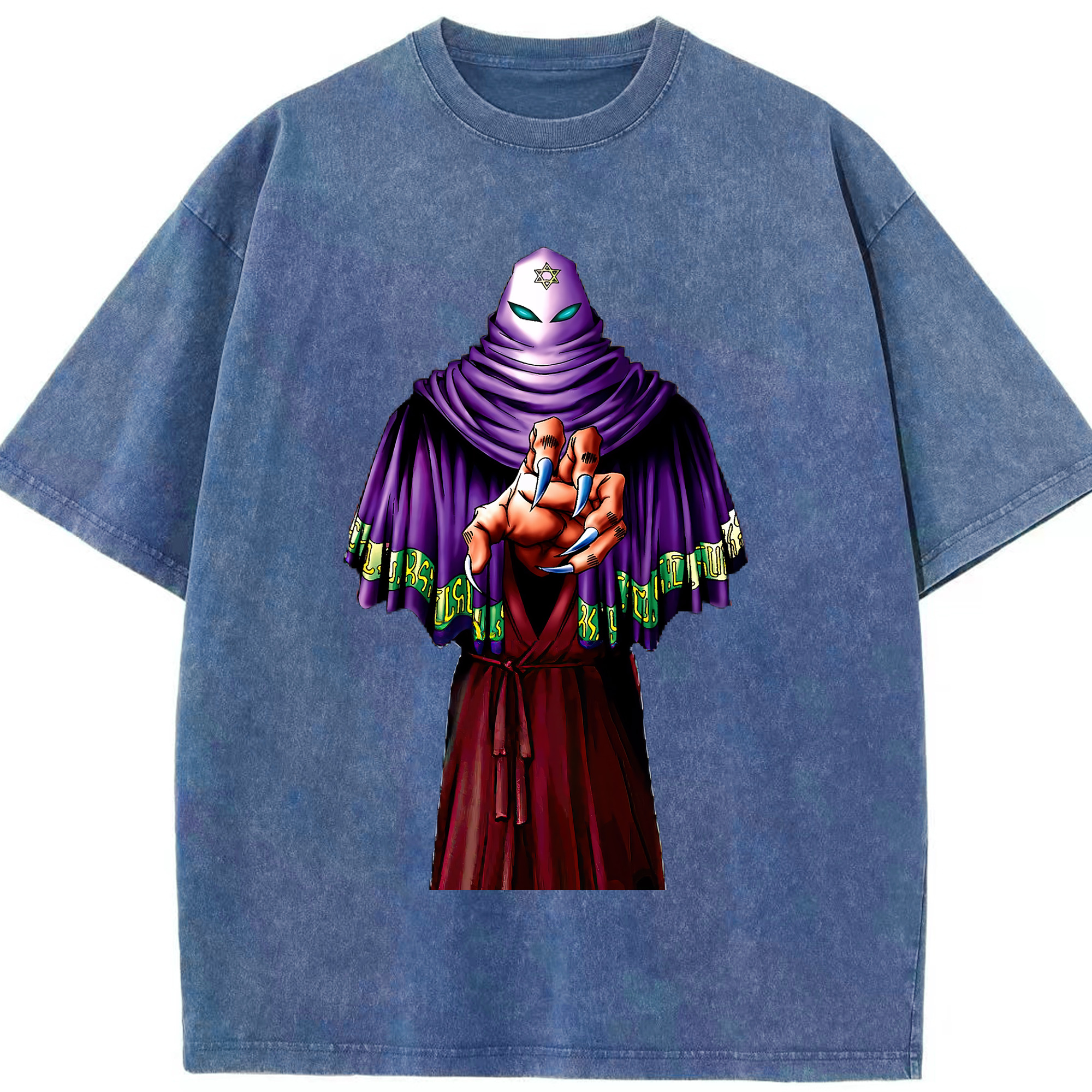 （画像用） 遊☆戯☆王 Yu-Gi-Oh! 綿100% ヴィンテージ風 半袖Tシャツ（フロントプリント）