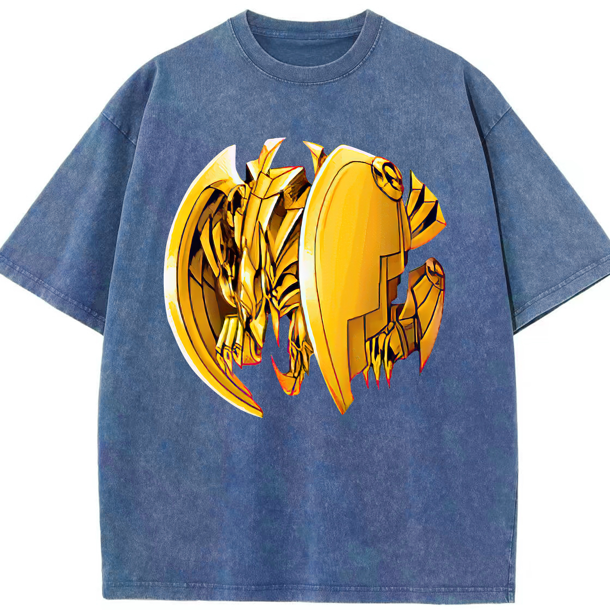 （画像用） 遊☆戯☆王 Yu-Gi-Oh! 綿100% ヴィンテージ風 半袖Tシャツ（フロントプリント）