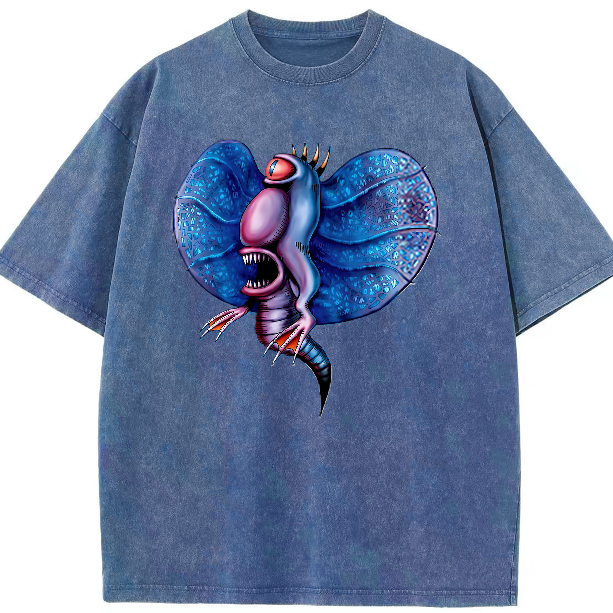 （画像用） 遊☆戯☆王 Yu-Gi-Oh! 綿100% ヴィンテージ風 半袖Tシャツ（フロントプリント）