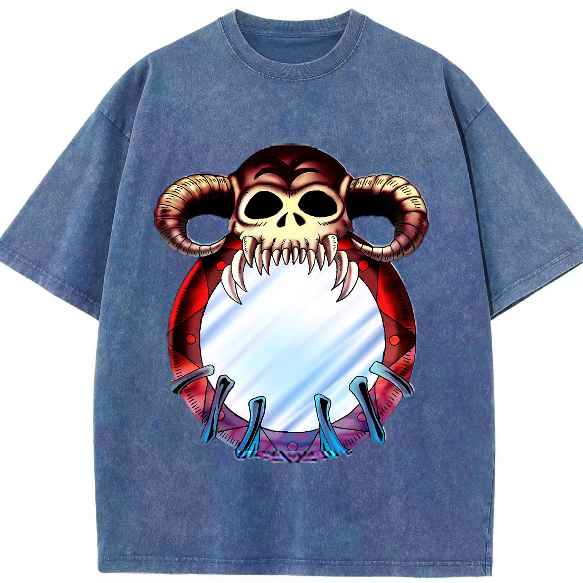 （画像用） 遊☆戯☆王 Yu-Gi-Oh! 綿100% ヴィンテージ風 半袖Tシャツ（フロントプリント）