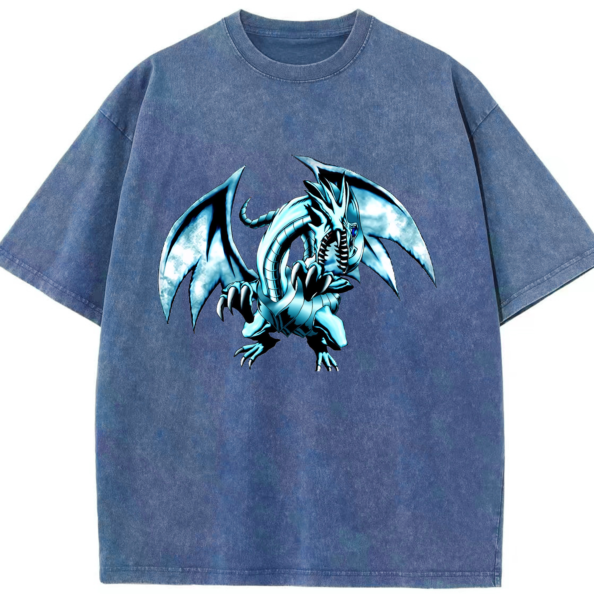 （画像用） 遊☆戯☆王 Yu-Gi-Oh! 綿100% ヴィンテージ風 半袖Tシャツ（フロントプリント）