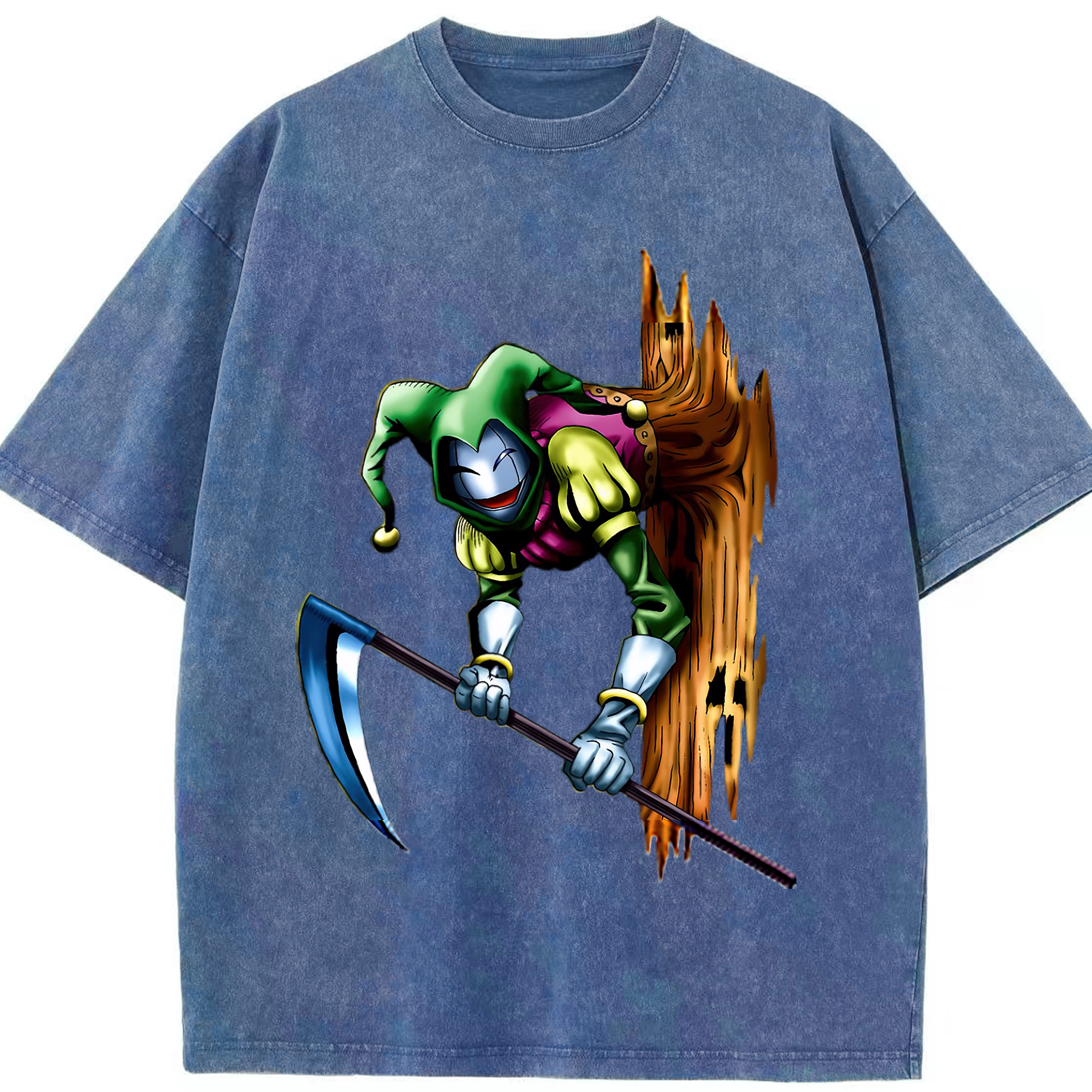 （画像用） 遊☆戯☆王 Yu-Gi-Oh! 綿100% ヴィンテージ風 半袖Tシャツ（フロントプリント）