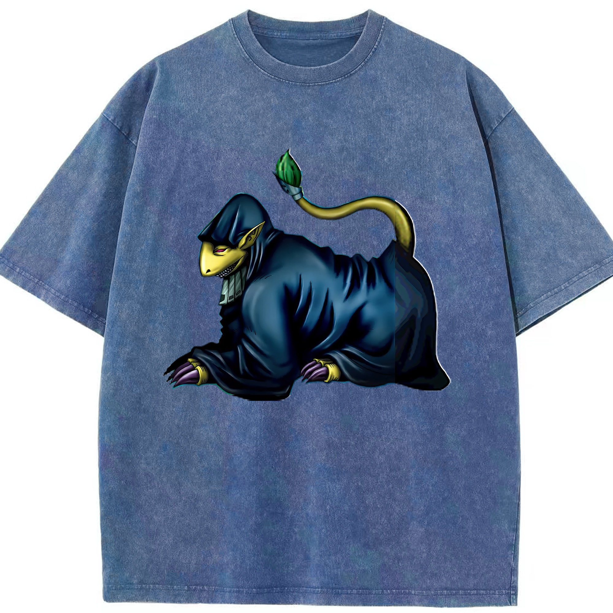 （画像用） 遊☆戯☆王 Yu-Gi-Oh! 綿100% ヴィンテージ風 半袖Tシャツ（フロントプリント）