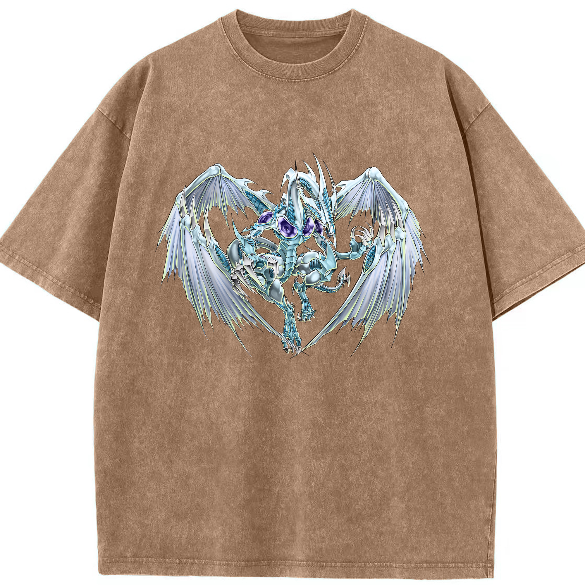 （画像用） 遊☆戯☆王 Yu-Gi-Oh! 綿100% ヴィンテージ風 半袖Tシャツ（フロントプリント）